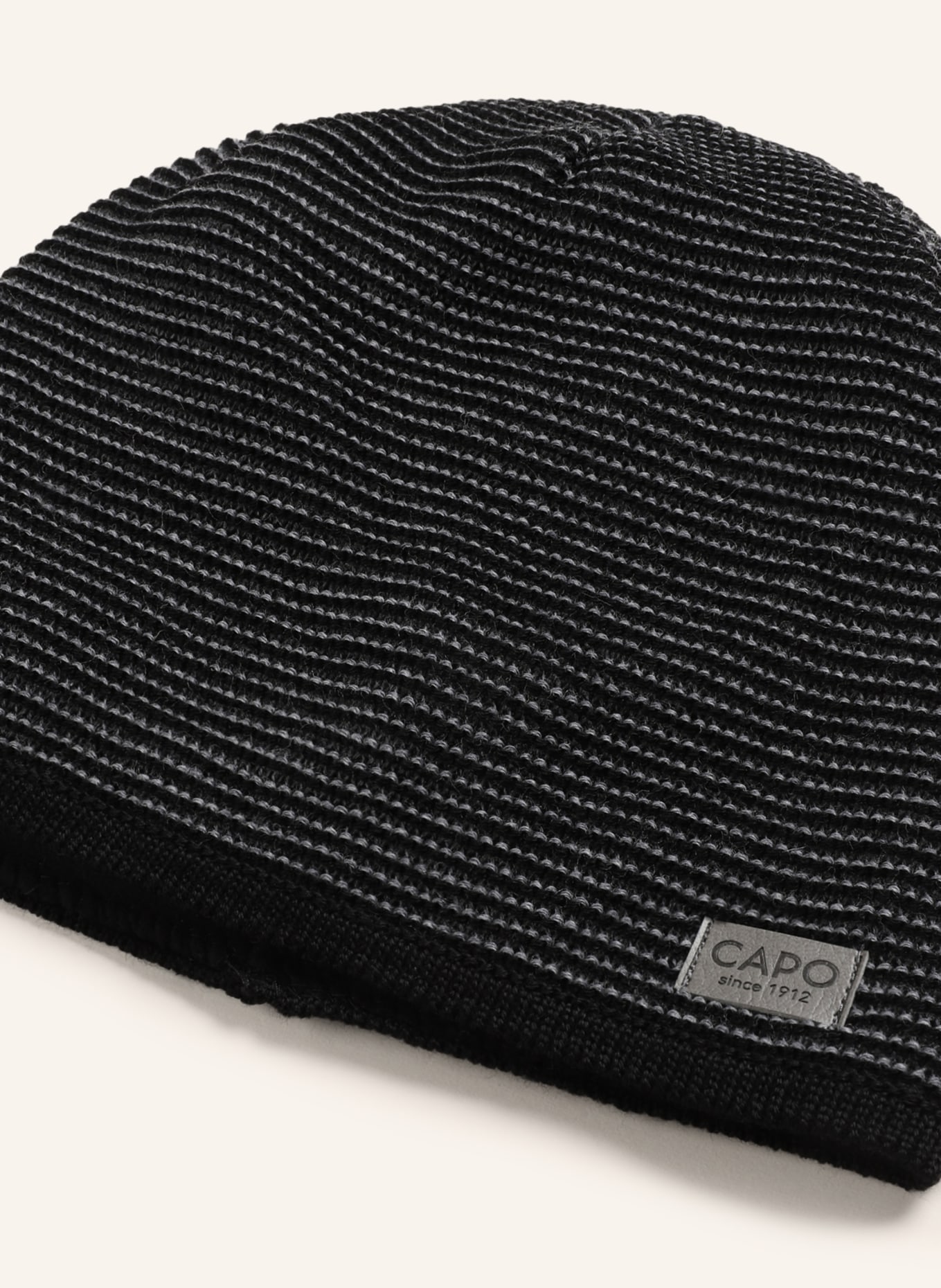 CAPO Hat LEWE, Color: BLACK/ GRAY (Image 2)