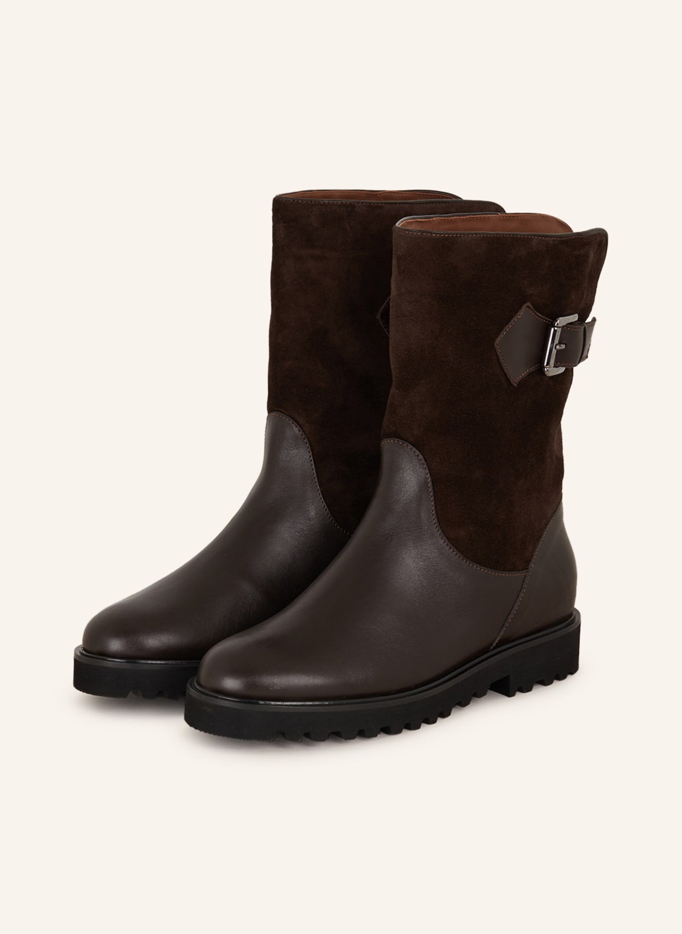 VIAMERCANTI Boots DIANA in dunkelbraun
