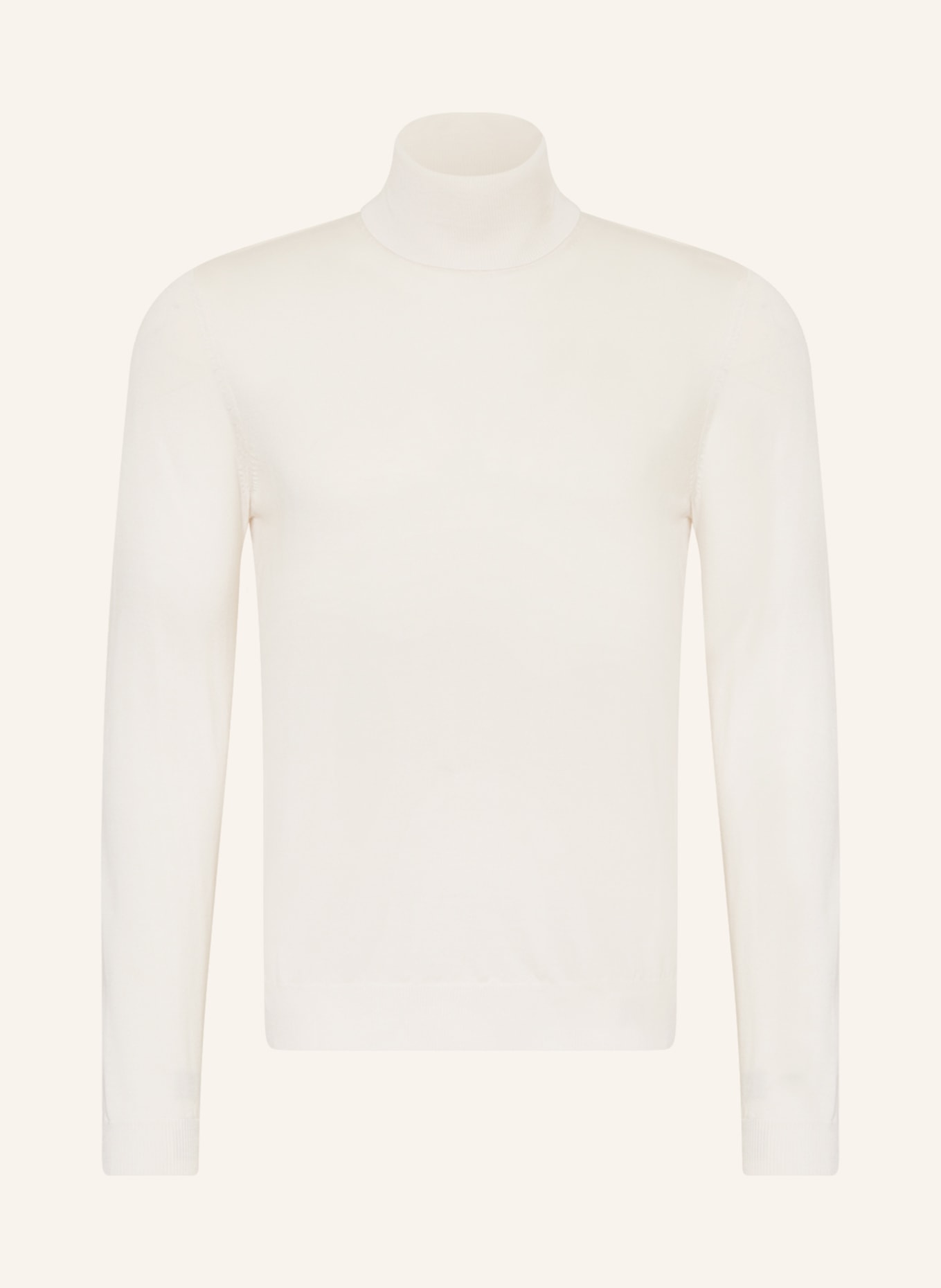 HUGO Turtleneck sweater SAN THOMAS, Color: WHITE (Image 1)