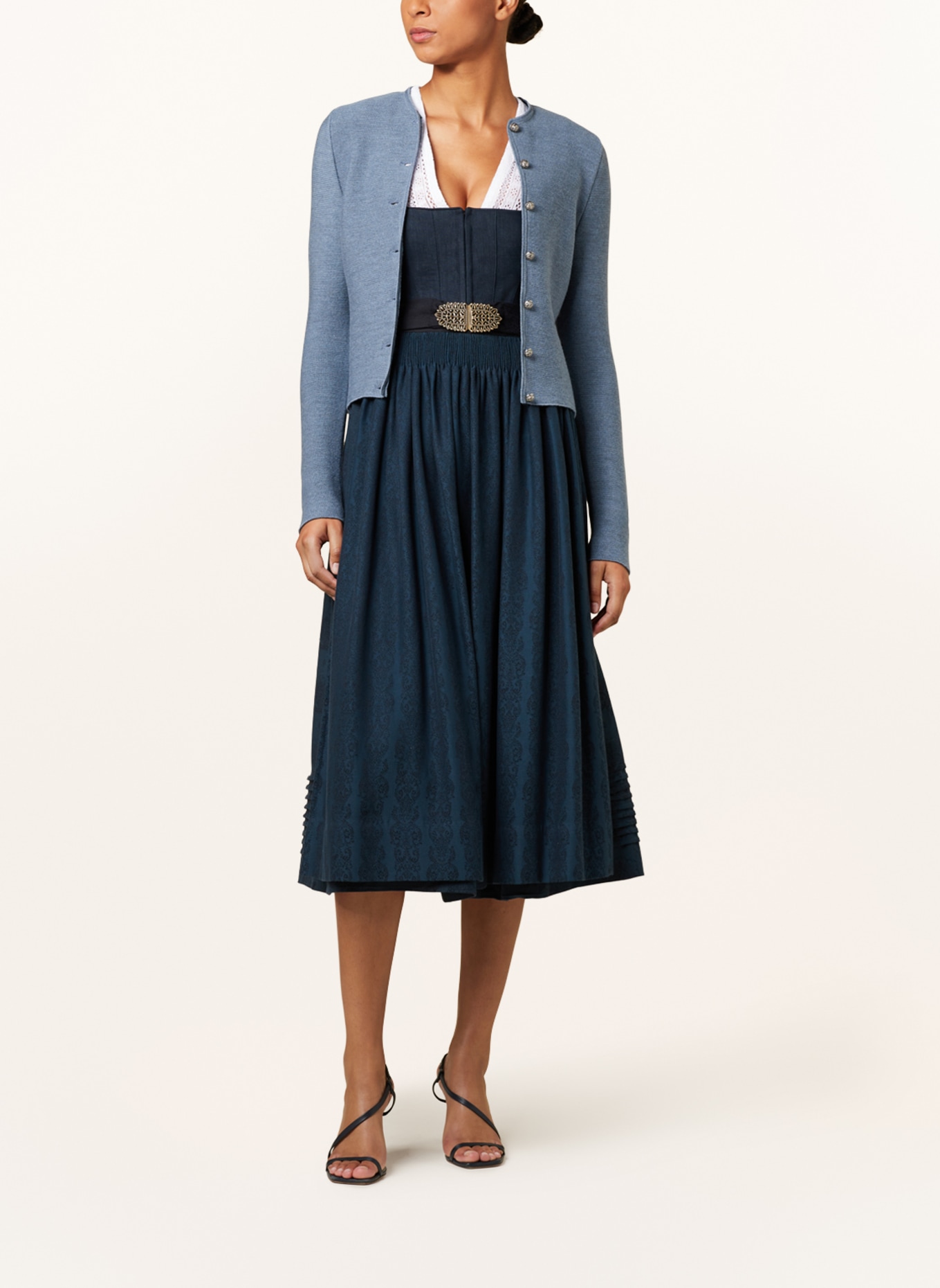 Gottseidank Cardigan ALOISIA: BLUE GRAY