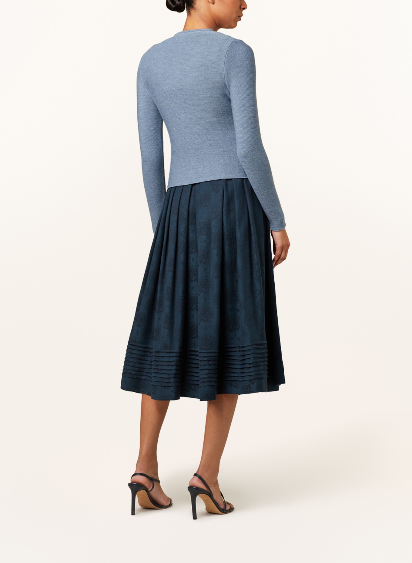 Gottseidank Cardigan ALOISIA: BLUE GRAY