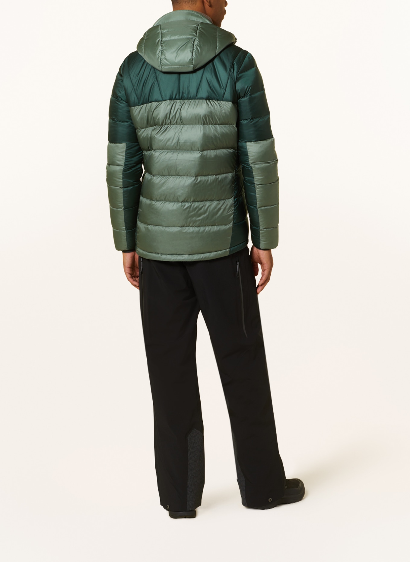 Jack Wolfskin Down jacket NEBELHORN, Color: GREEN (Image 3)