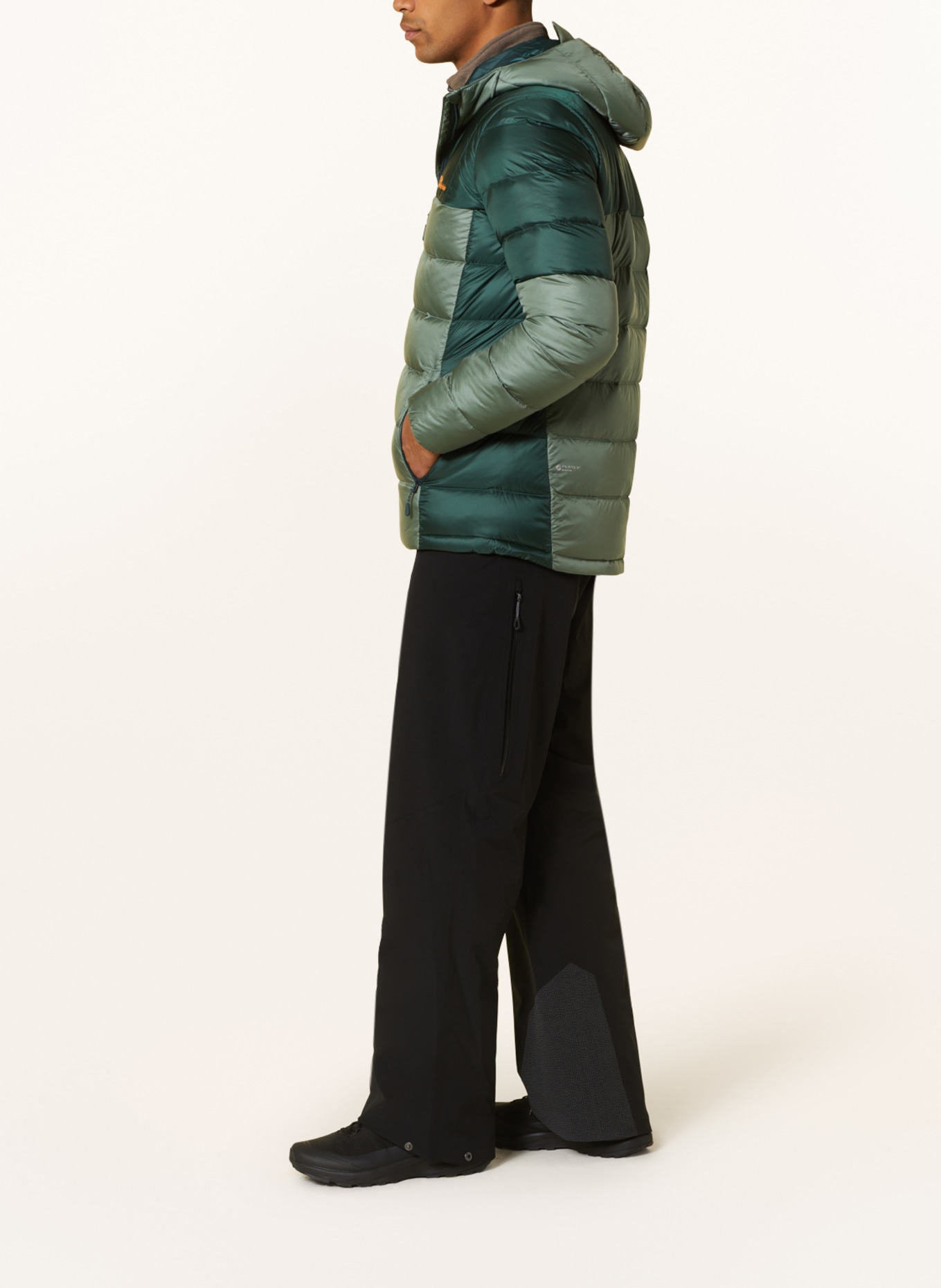 Jack Wolfskin Down jacket NEBELHORN, Color: GREEN (Image 4)