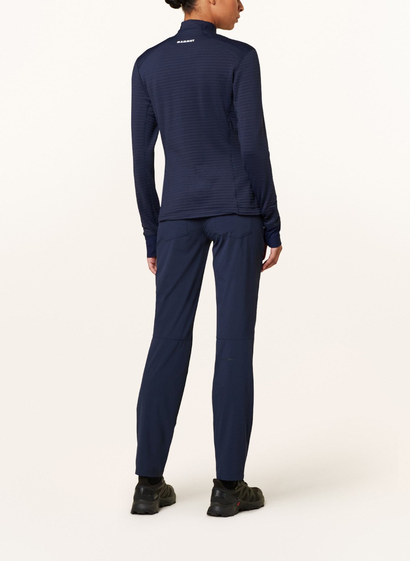 MAMMUT Bunda Midlayer TAISS LIGHT: TMAVĚ MODRÁ