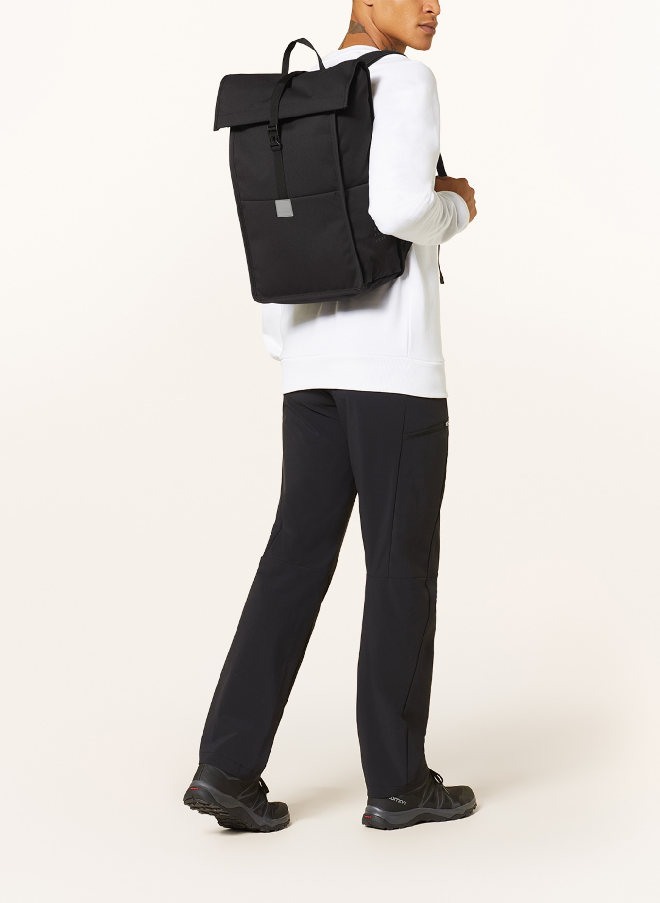 VAUDE Backpack COREWAY 20 l with laptop compartment, Color: BLACK (Image 7)