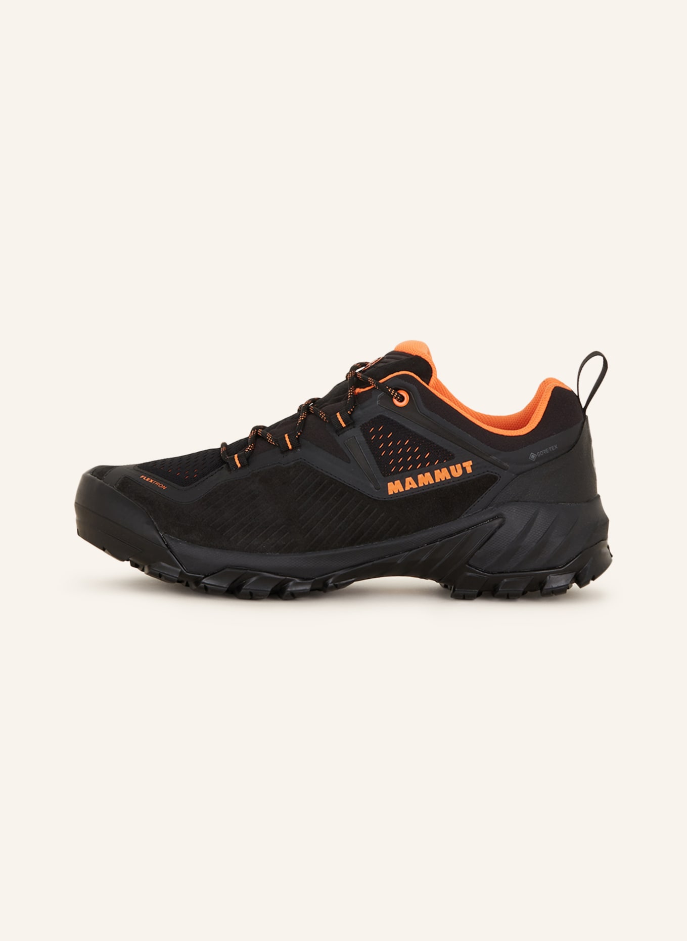 MAMMUT Trekking shoes DUCAN LOW GTX, Color: BLACK/ ORANGE (Image 4)