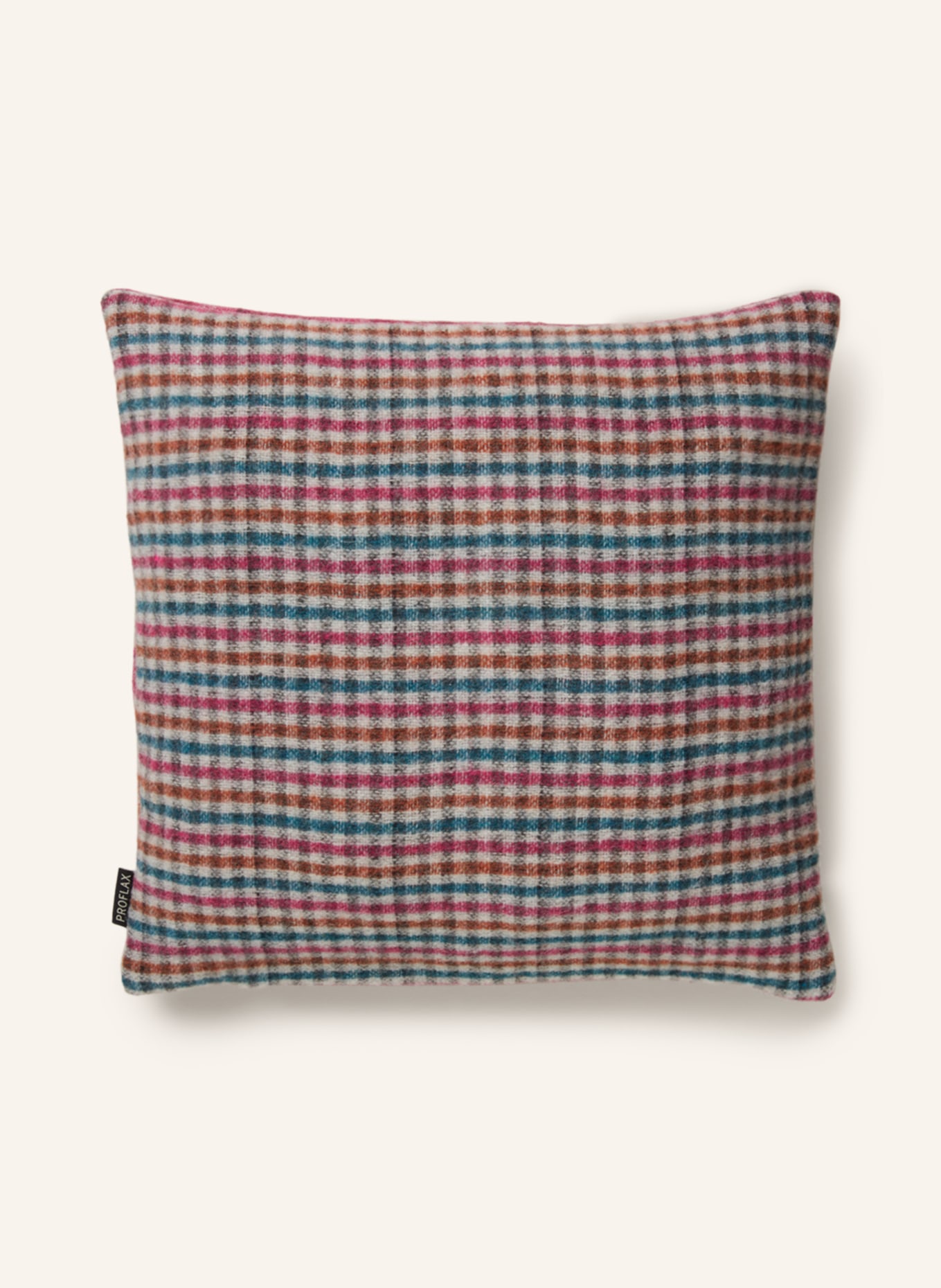 PROFLAX Decorative cushion cover KAROLIN reversible, Color: 916 MULTICOLOR (Image 2)