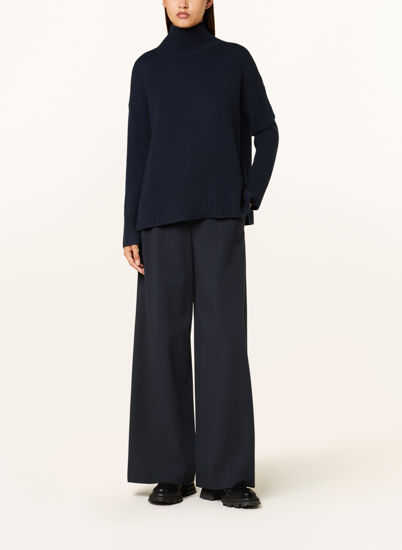 KUJTEN Cashmere-Pullover ULLA, Farbe: DUNKELBLAU (Bild 2)