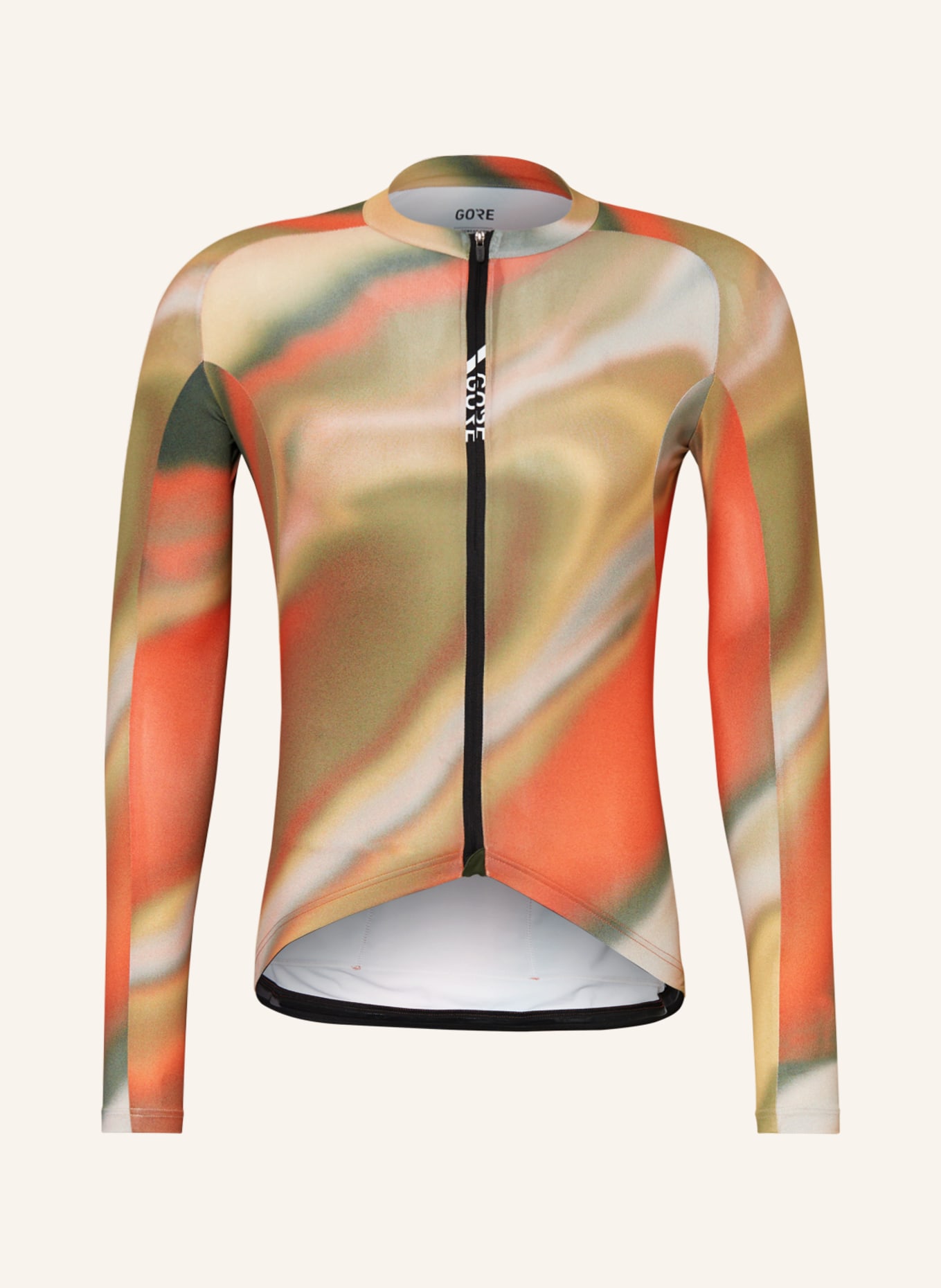 GORE BIKE WEAR Cycling jersey TORRENT, Color: BEIGE/ DARK YELLOW/ ORANGE (Image 1)