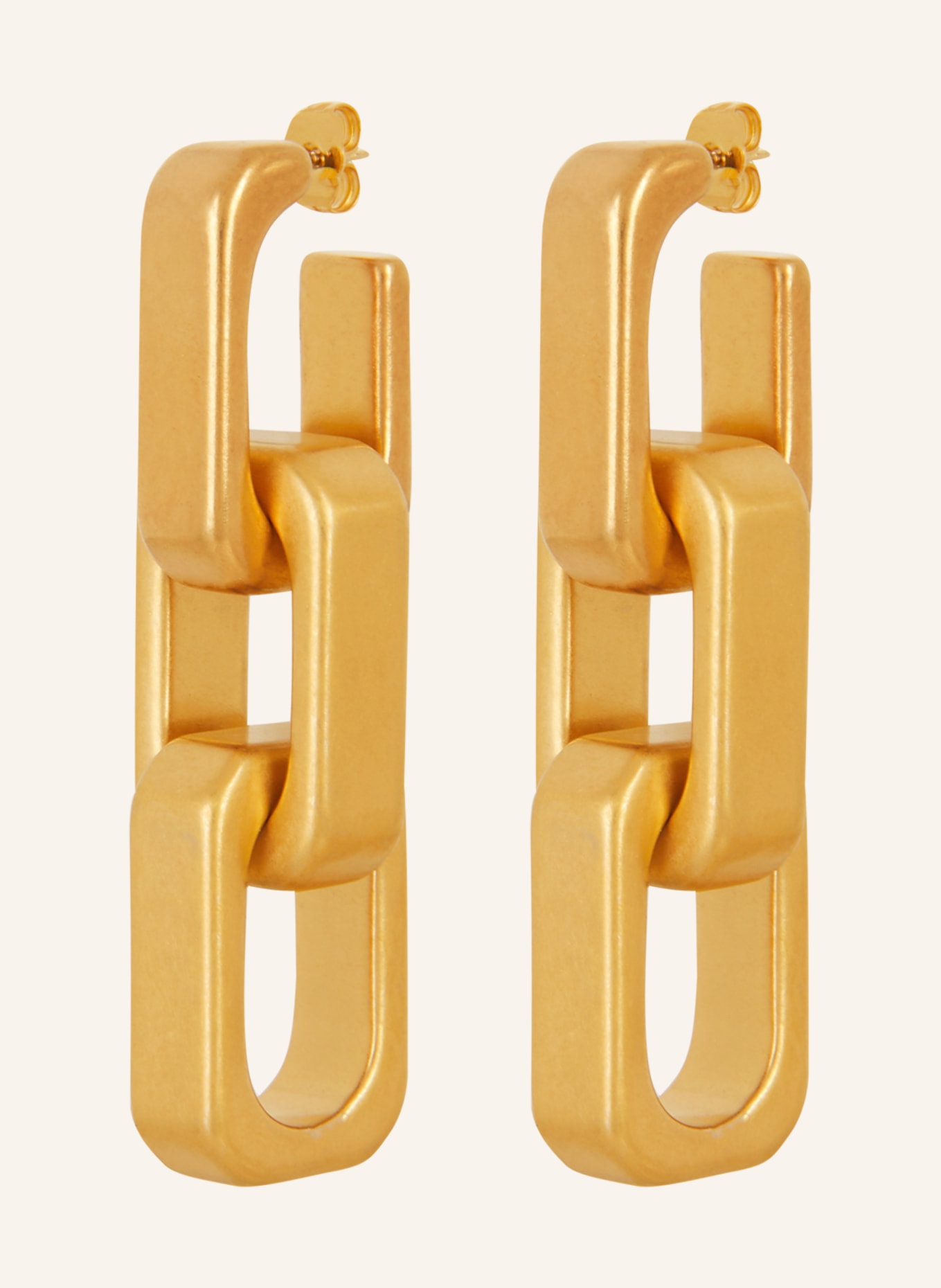 VANESSA BARONI Earrings BIG TANK, Color: GOLD (Image 1)