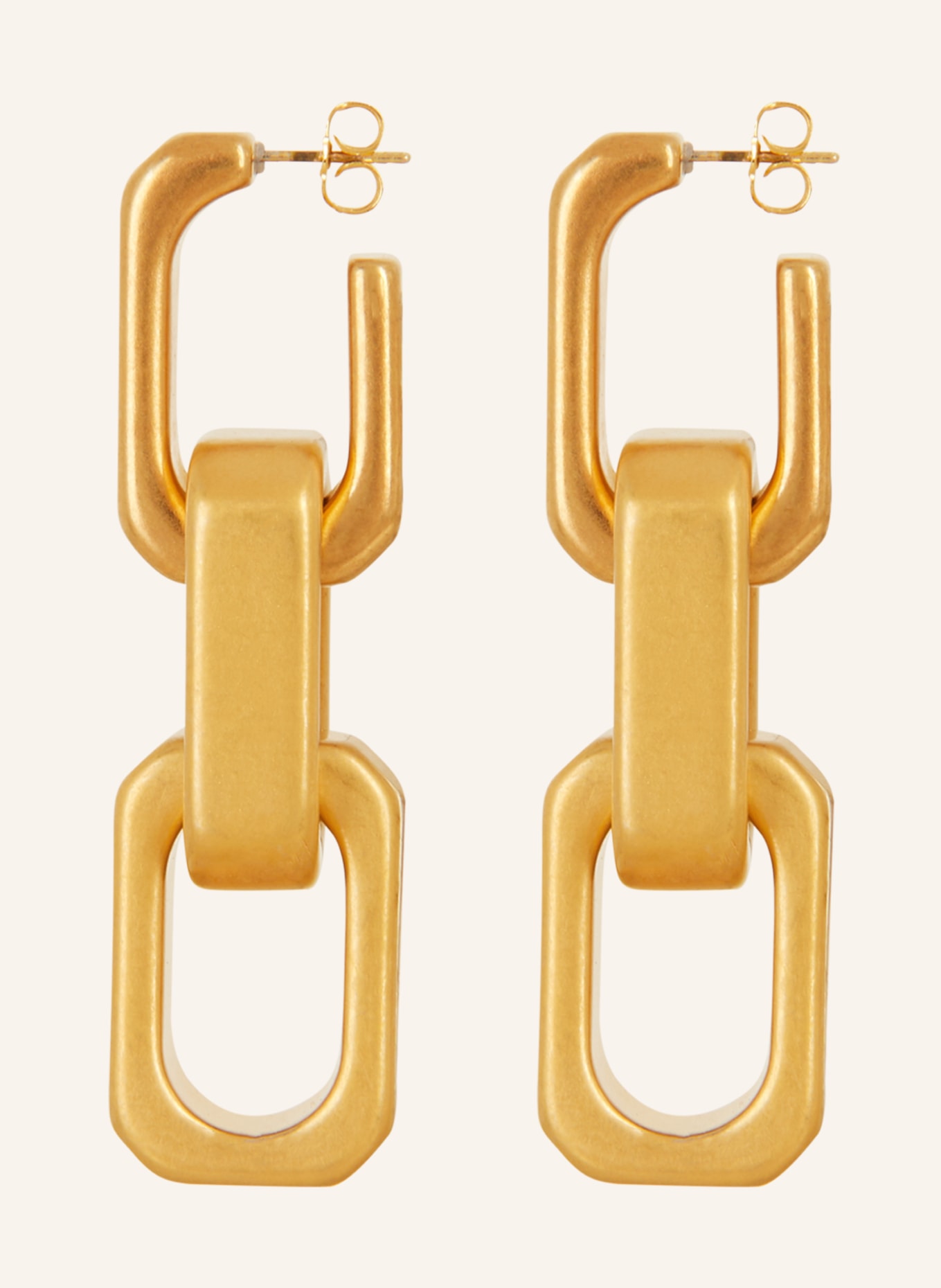 VANESSA BARONI Earrings BIG TANK, Color: GOLD (Image 2)