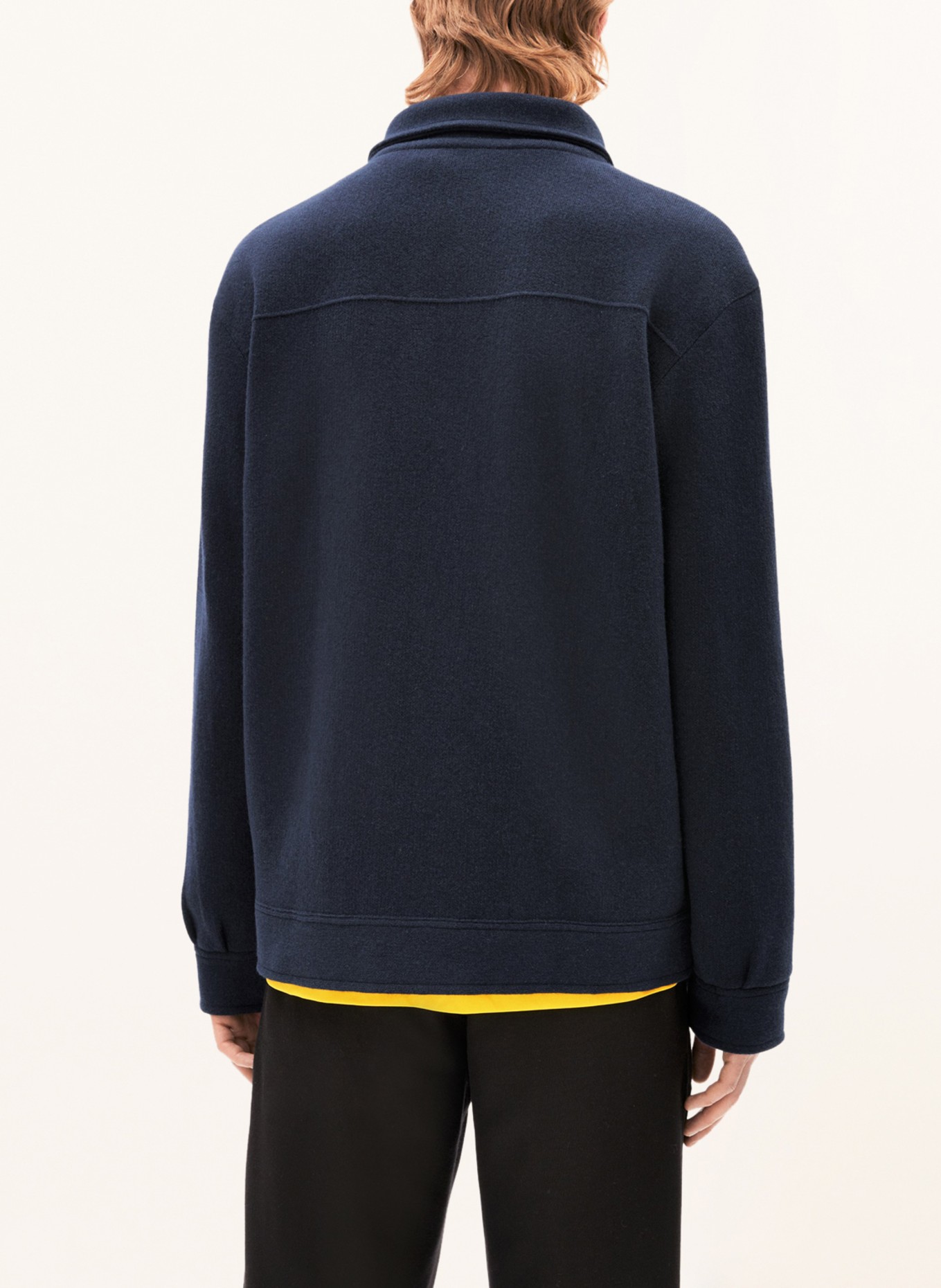 ARMEDANGELS Kardigan ALMAAROK: GRANATOWY