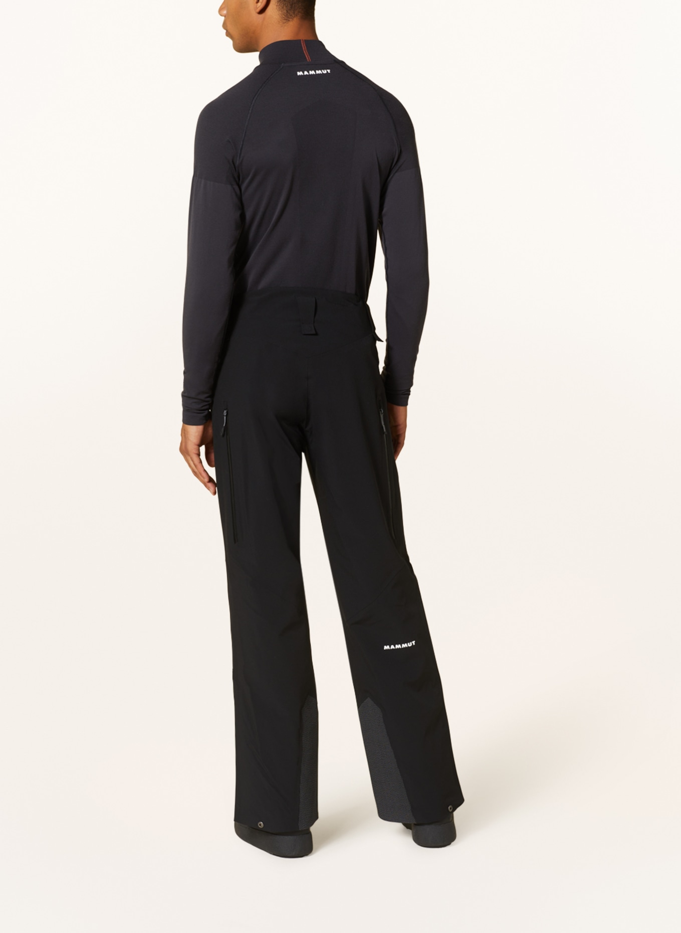 MAMMUT Ski pants STONEY HS, Color: BLACK (Image 3)