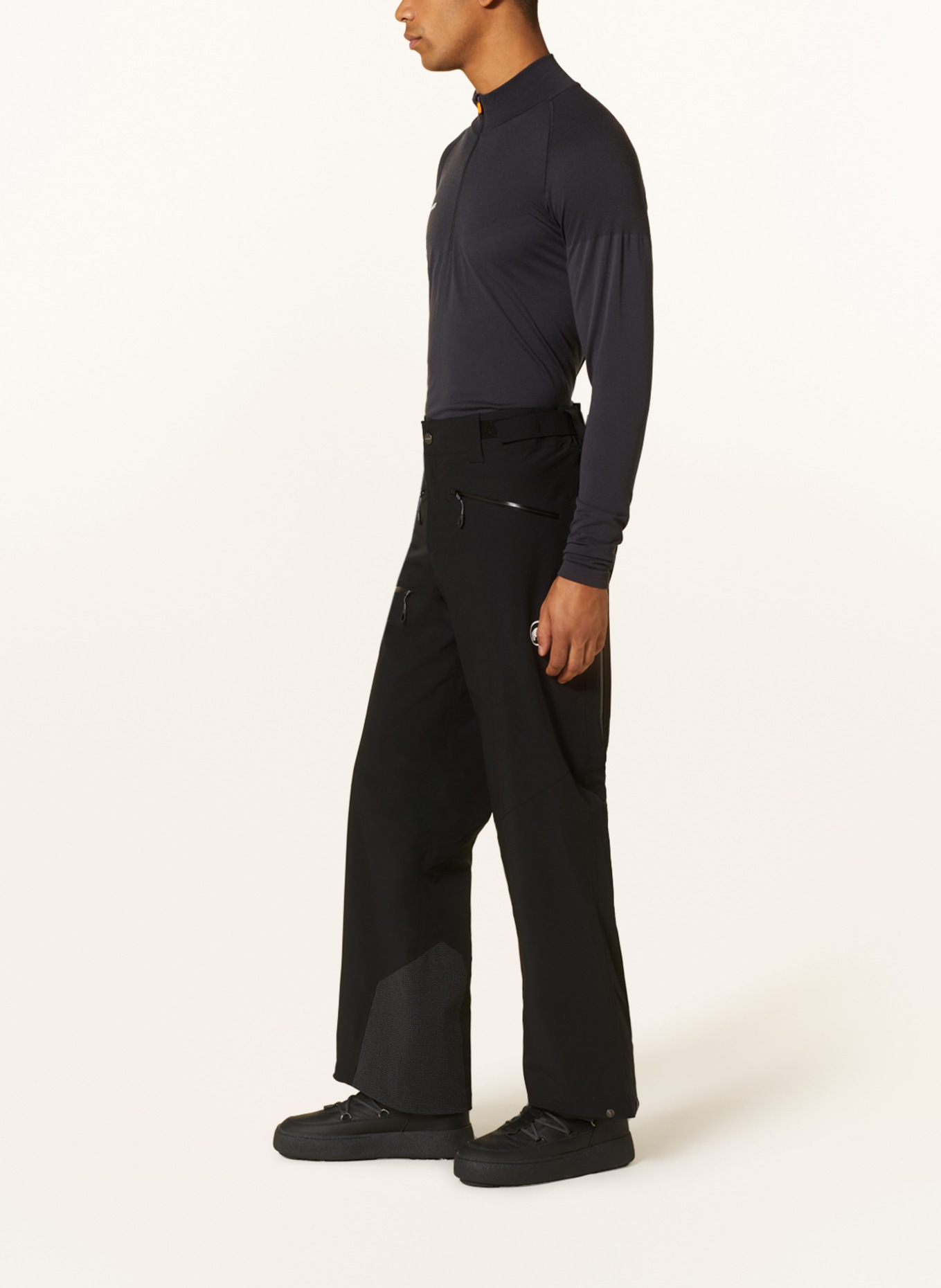 MAMMUT Ski pants STONEY HS, Color: BLACK (Image 4)
