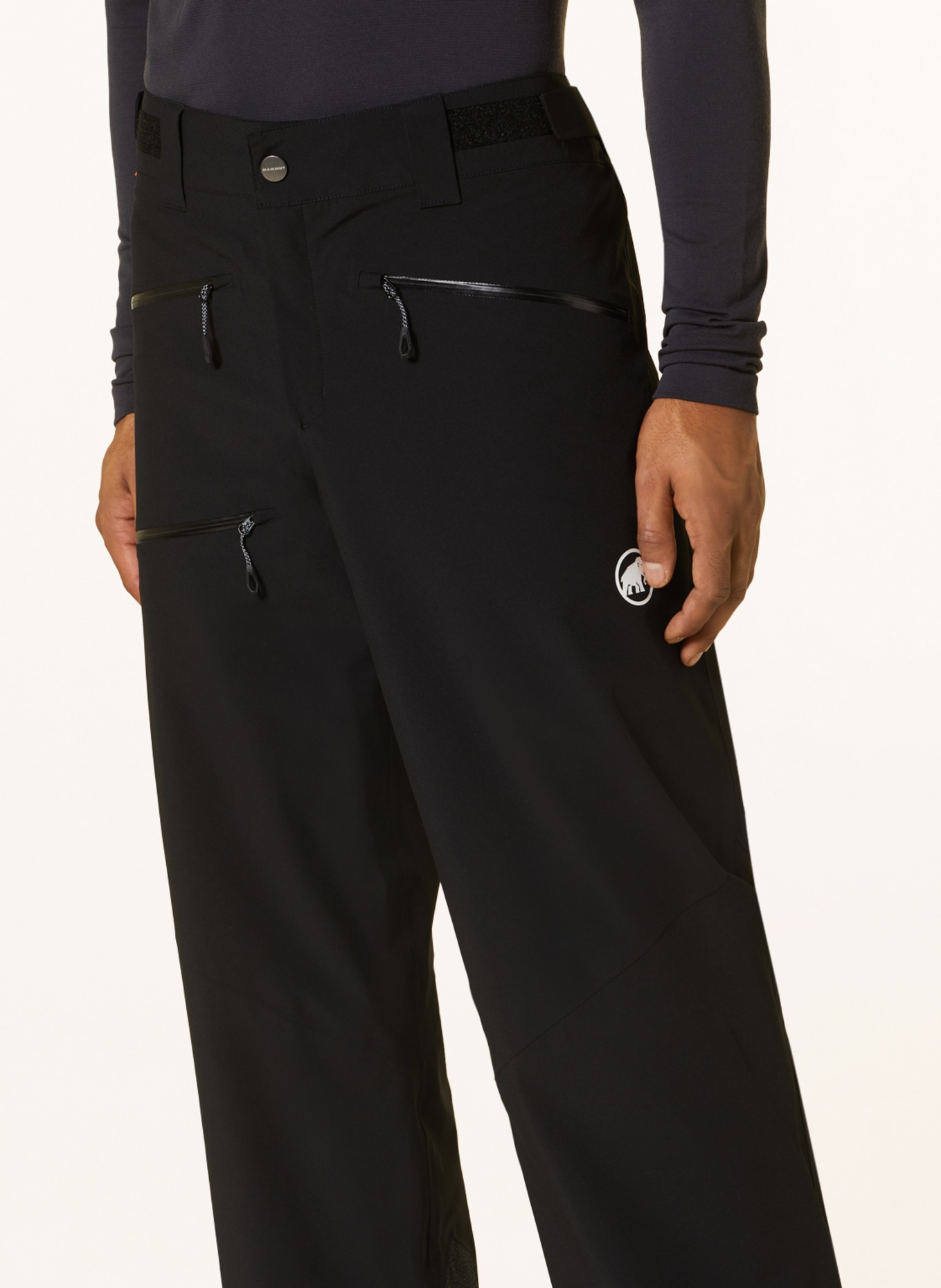 MAMMUT Ski pants STONEY HS, Color: BLACK (Image 5)