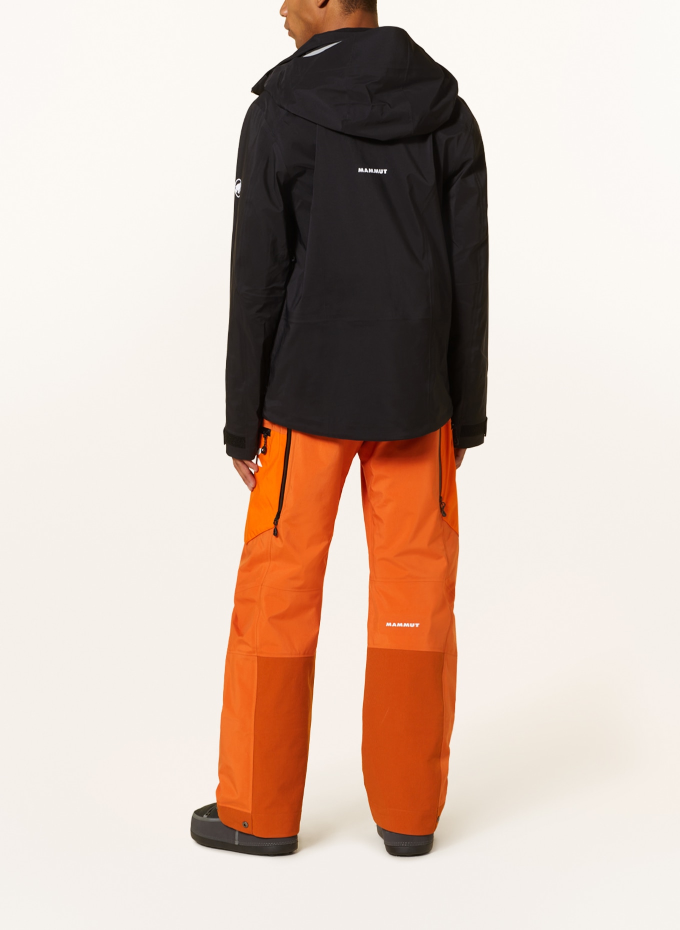 MAMMUT Hardshell ski jacket STONEY, Color: BLACK (Image 3)