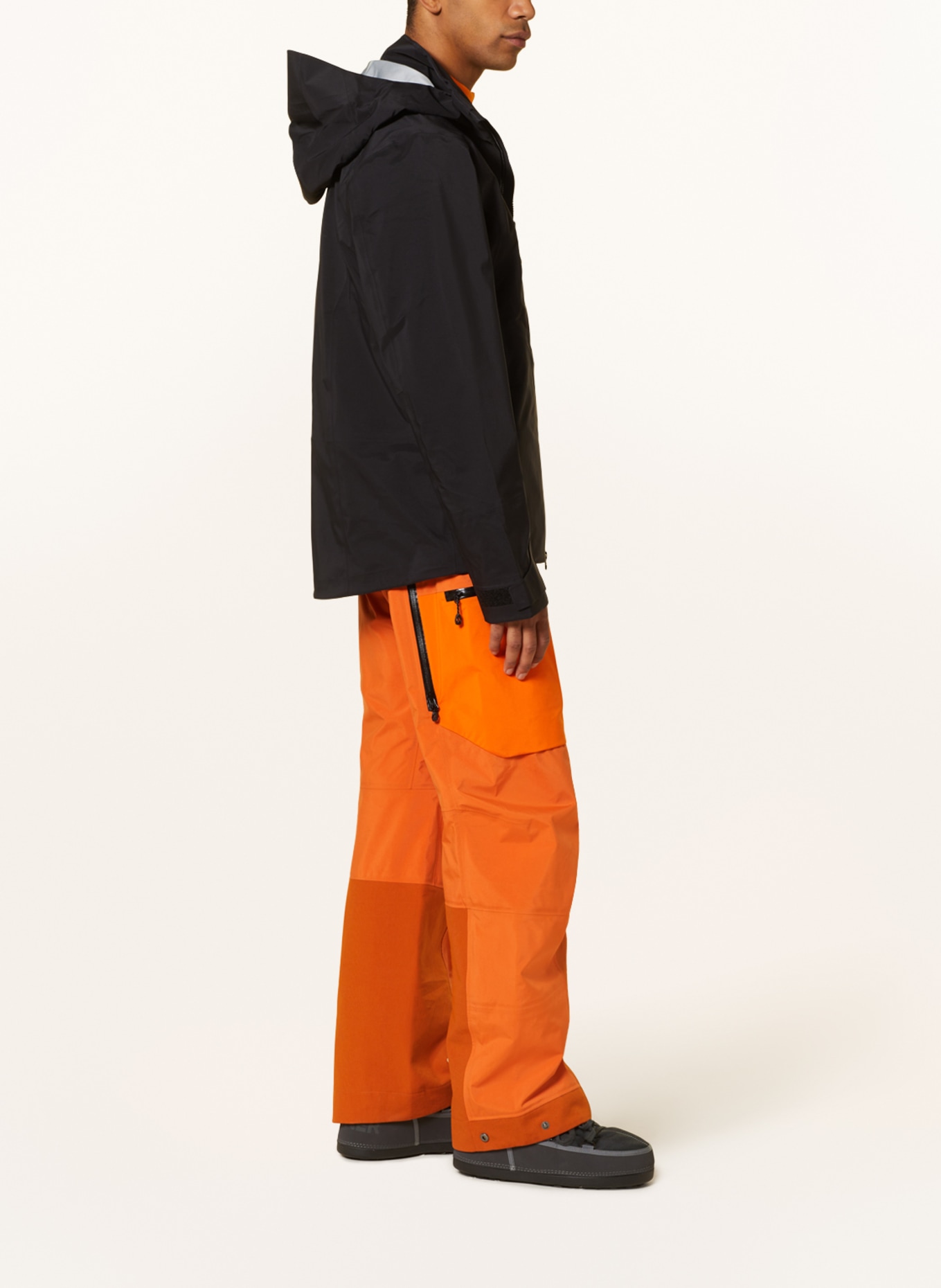 MAMMUT Hardshell ski jacket STONEY, Color: BLACK (Image 4)