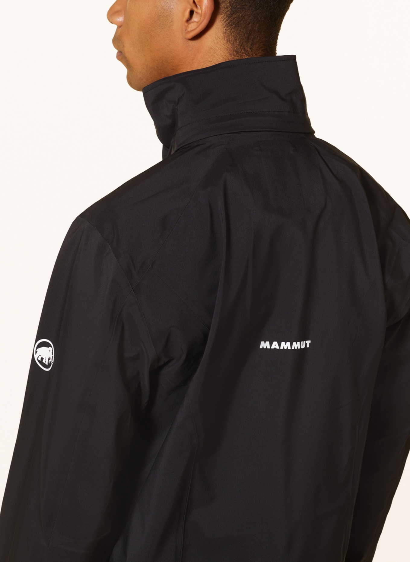 MAMMUT Hardshell ski jacket STONEY, Color: BLACK (Image 6)