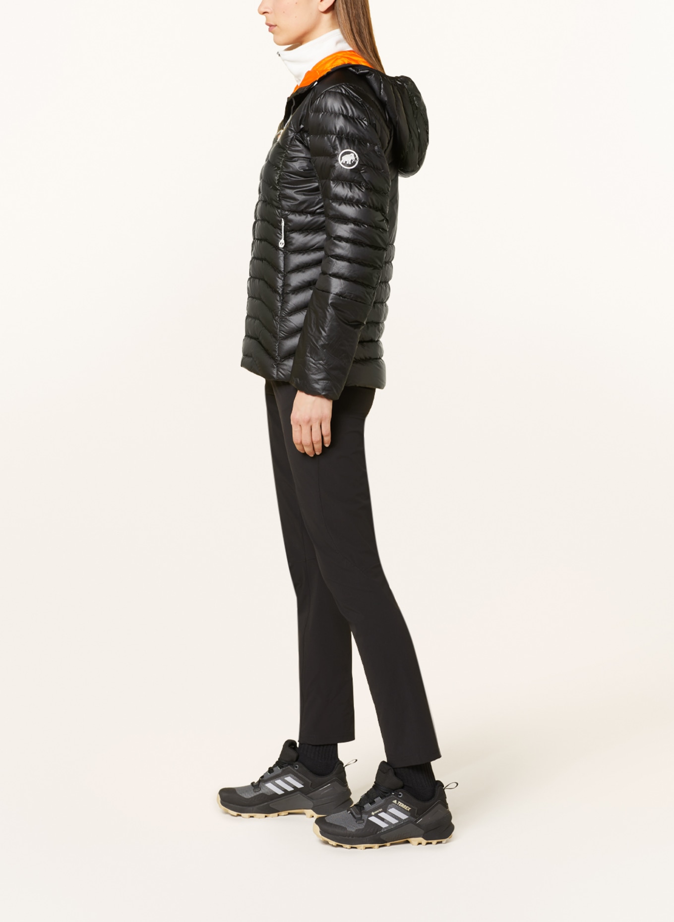 MAMMUT Lightweight down jacket EIGERJOCH ADVANCED, Color: BLACK (Image 4)