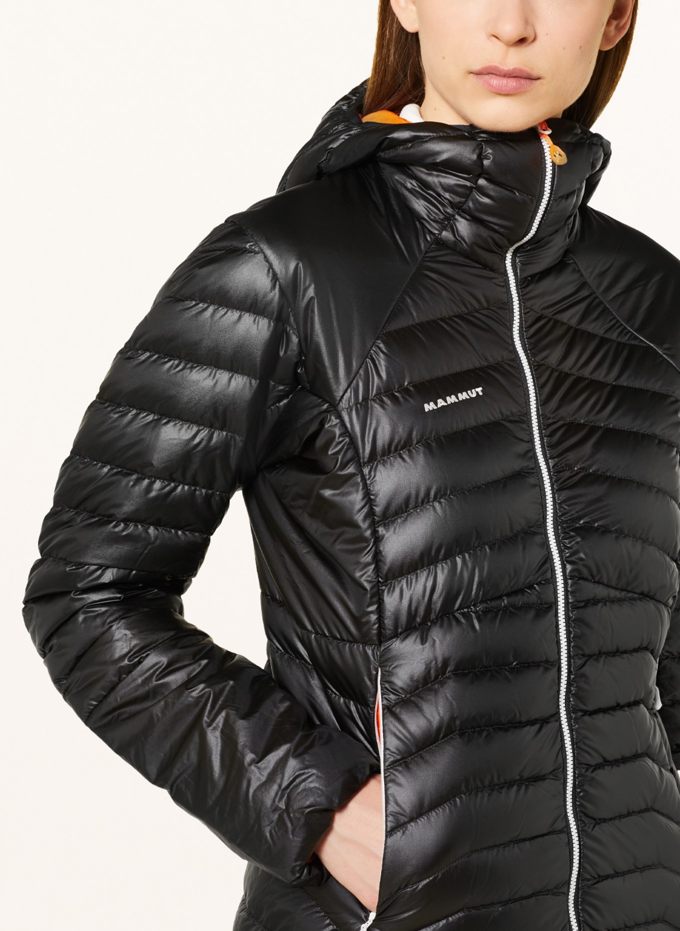MAMMUT Lightweight down jacket EIGERJOCH ADVANCED, Color: BLACK (Image 5)