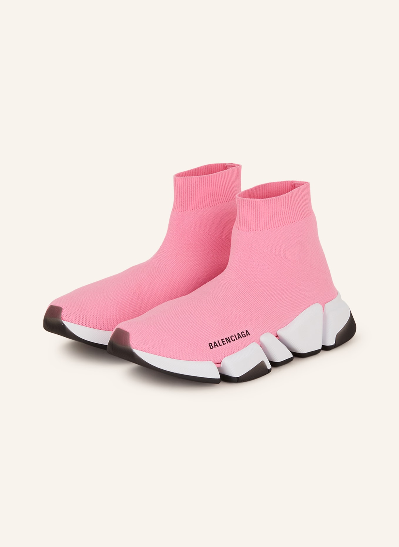 BALENCIAGA Hightop-Sneaker SPEED 2.0, Farbe: PINK/ WEISS (Bild 1)