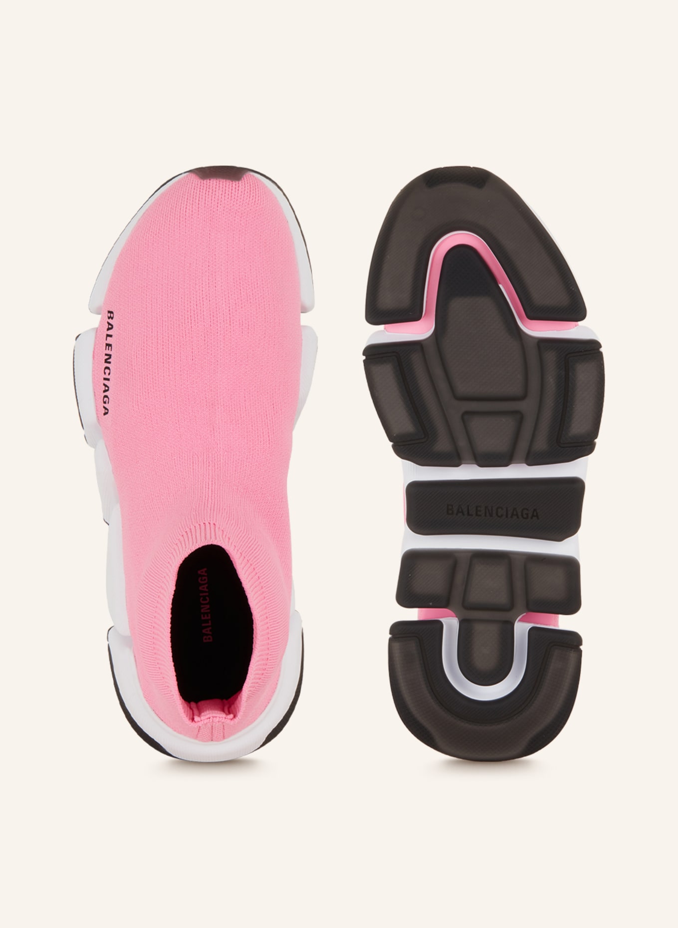 BALENCIAGA Hightop-Sneaker SPEED 2.0, Farbe: PINK/ WEISS (Bild 5)