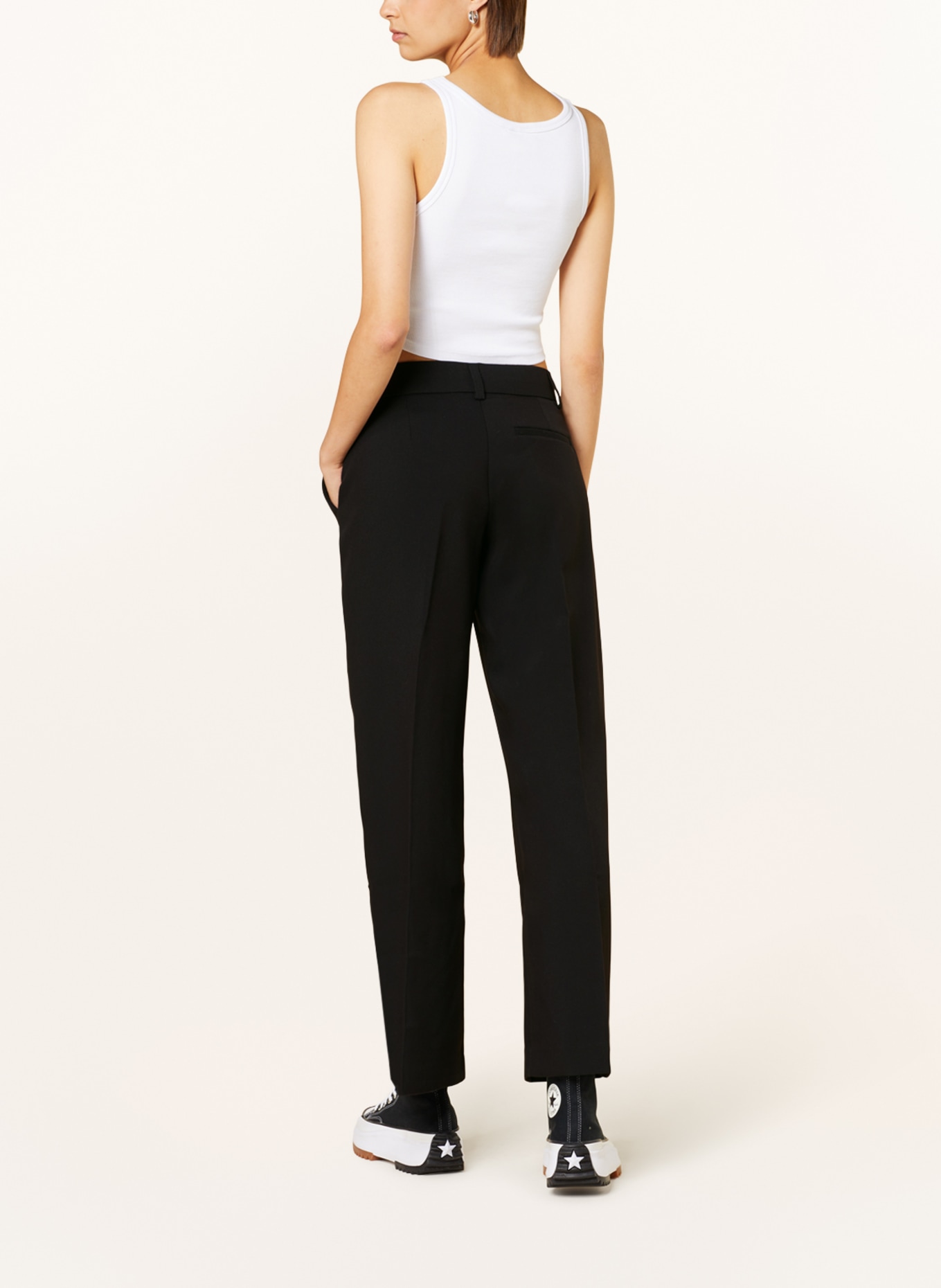 gina tricot Trousers TAMMIE, Color: BLACK (Image 3)