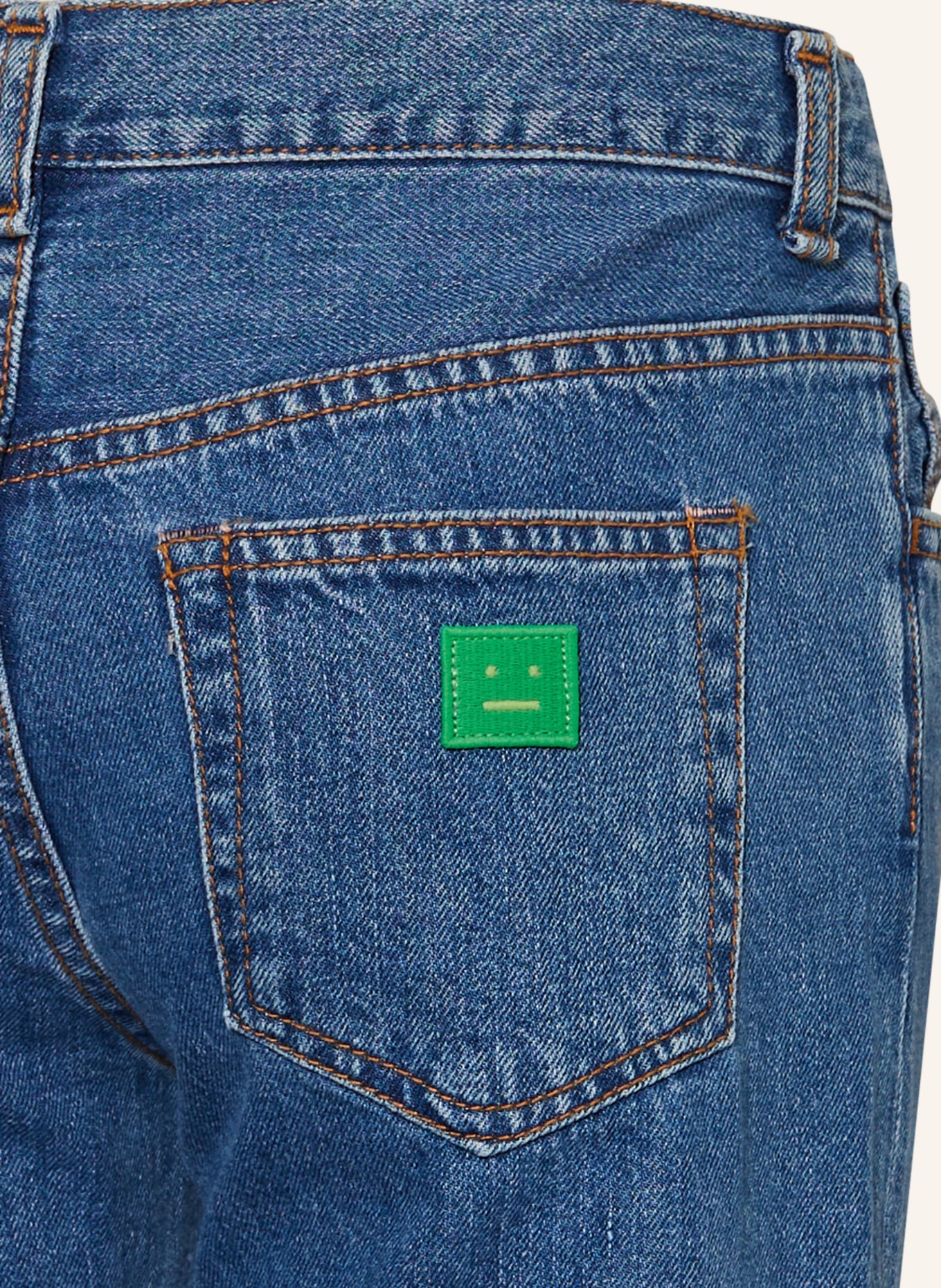 Acne Studios Jeans Regular Fit, Farbe: AUZ MID BLUE (Bild 3)