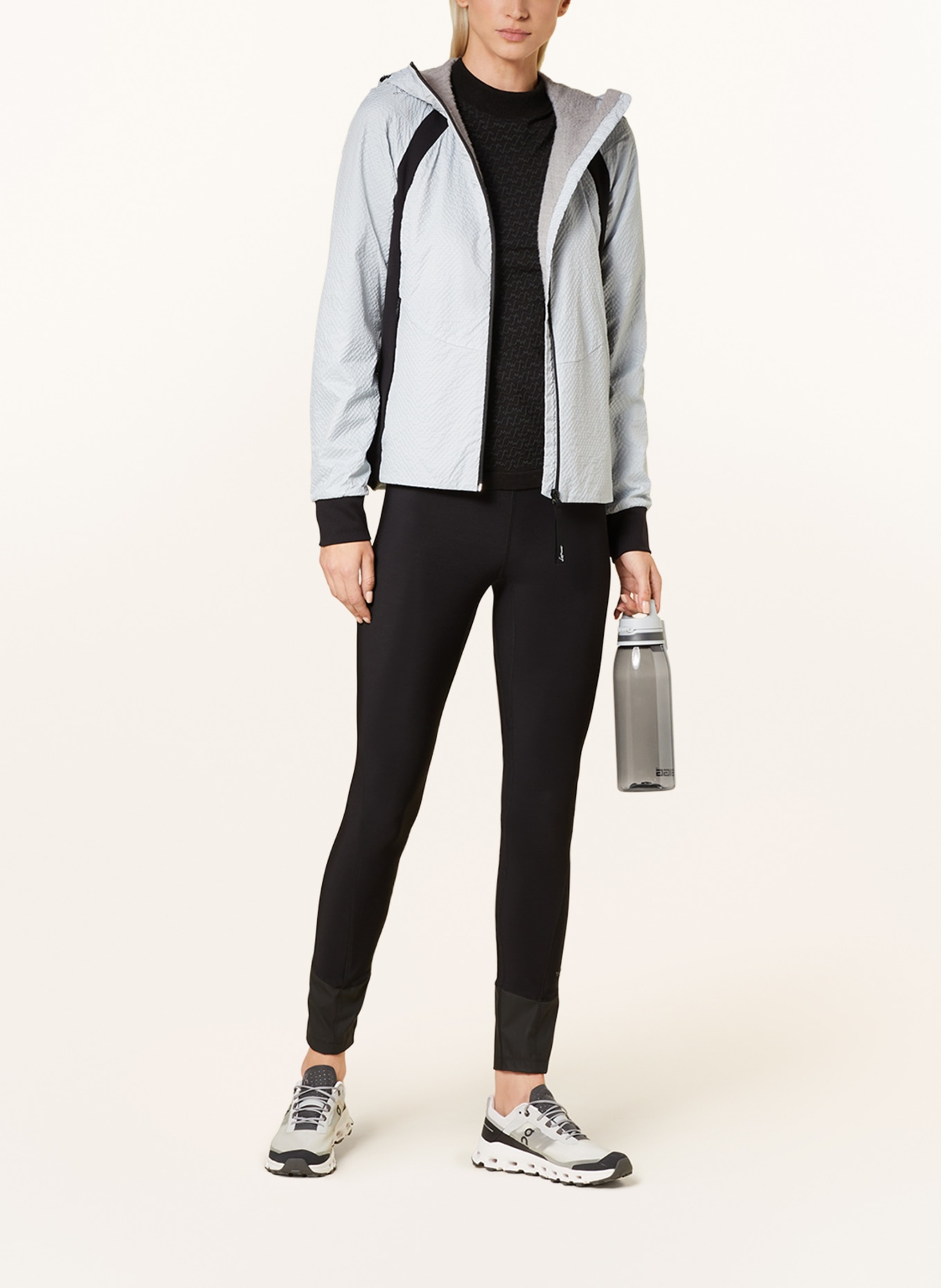 LaMunt Mid-layer jacket ALESSIA, Color: LIGHT GRAY (Image 2)