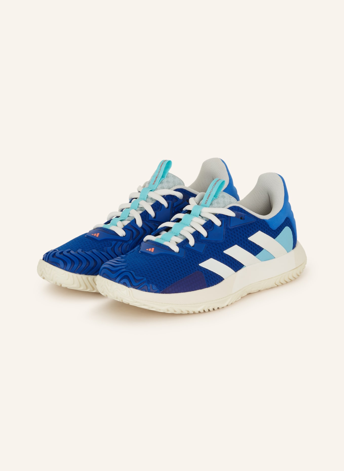 adidas Tennis shoes SOLEMATCH CONTROL, Color: BLUE/ WHITE (Image 1)
