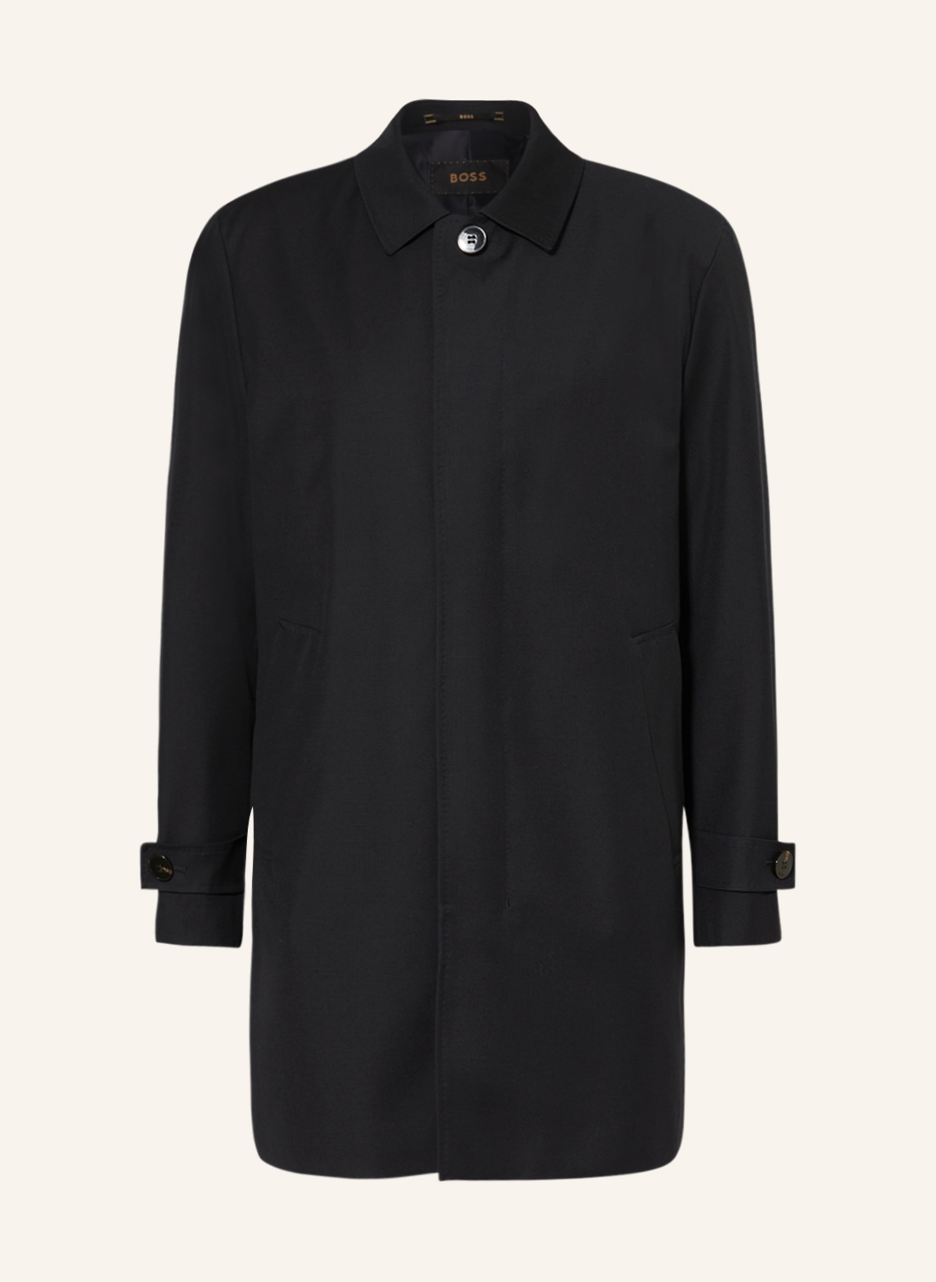 Hugo boss top coat outlet