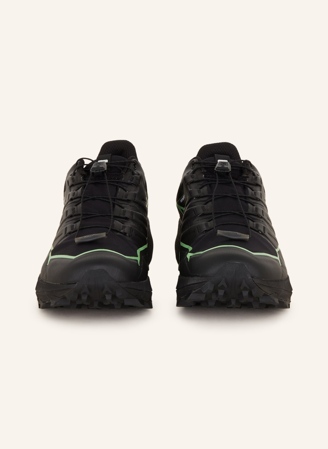 SALOMON Trail running shoes THUNDERCROSS GTX, Color: BLACK/ GREEN (Image 3)