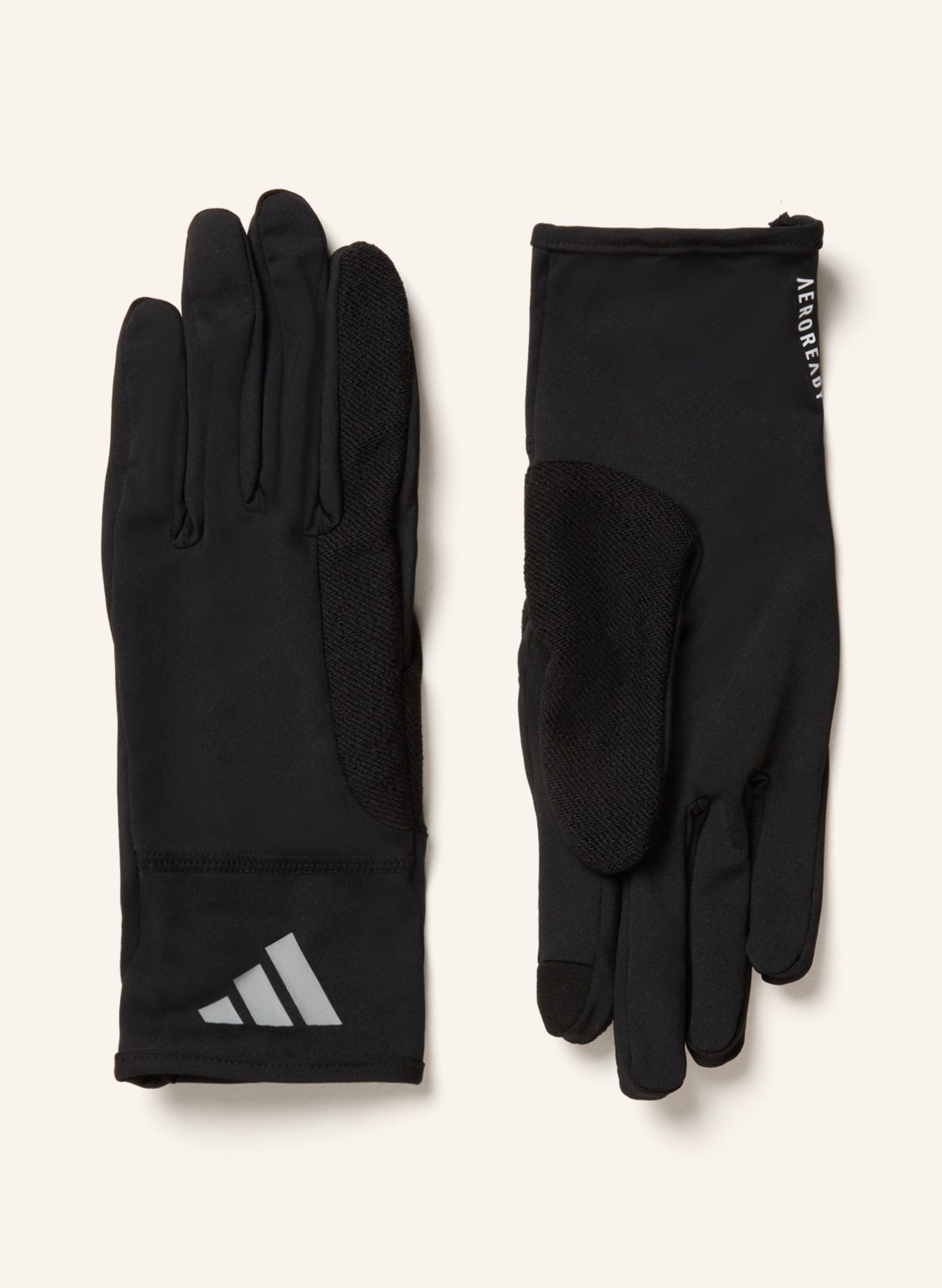 adidas Multifunkční sportovní rukavice AEROREADY s podporou ovládání dotykových displejů, Barva: ČERNÁ (Obrázek 1)