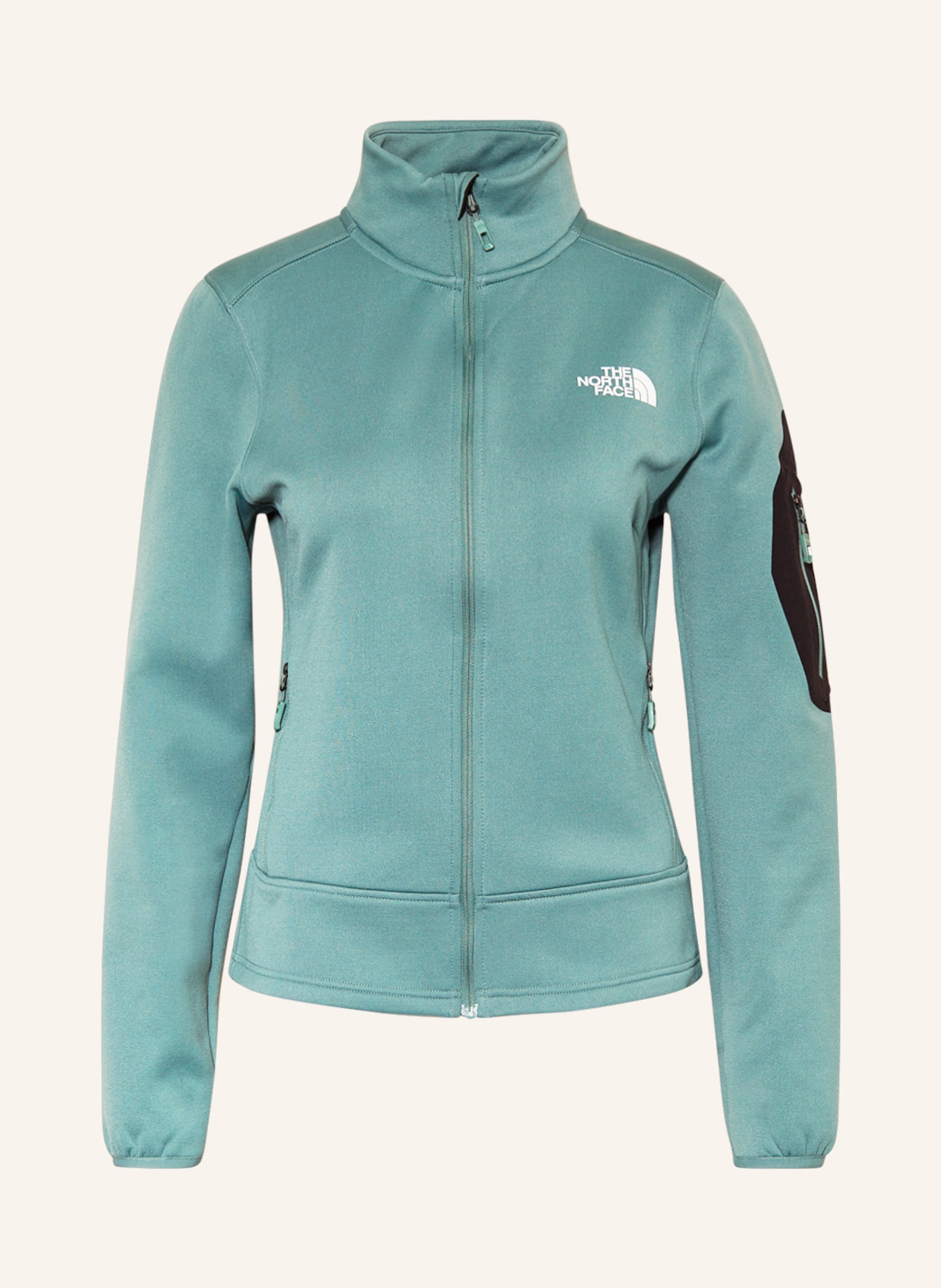 THE NORTH FACE Mid-layer jacket MISTY ESCAPE, Color: GREEN (Image 1)