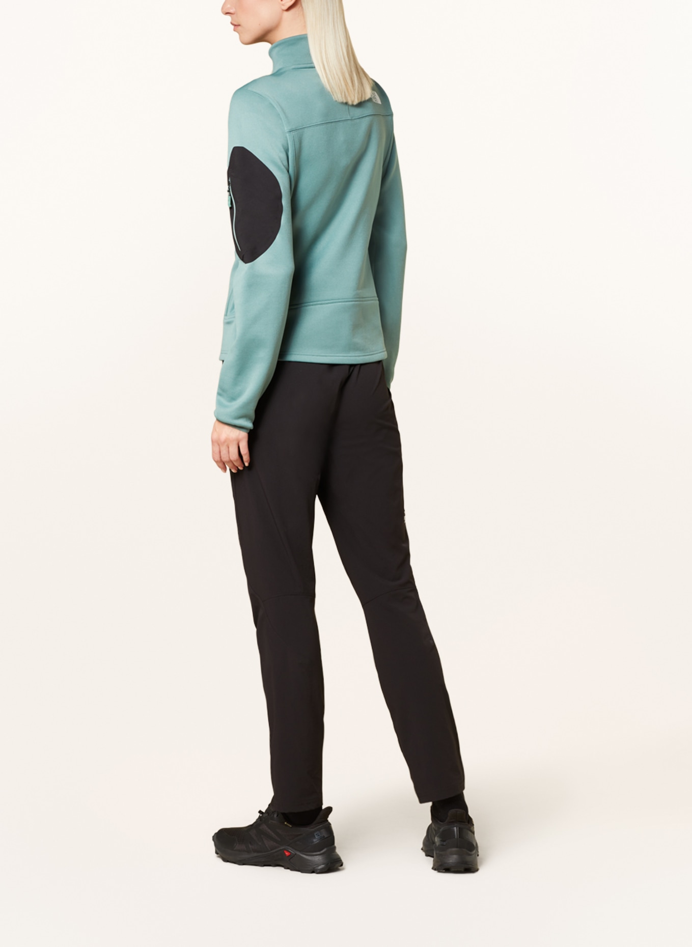 THE NORTH FACE Mid-layer jacket MISTY ESCAPE, Color: GREEN (Image 3)