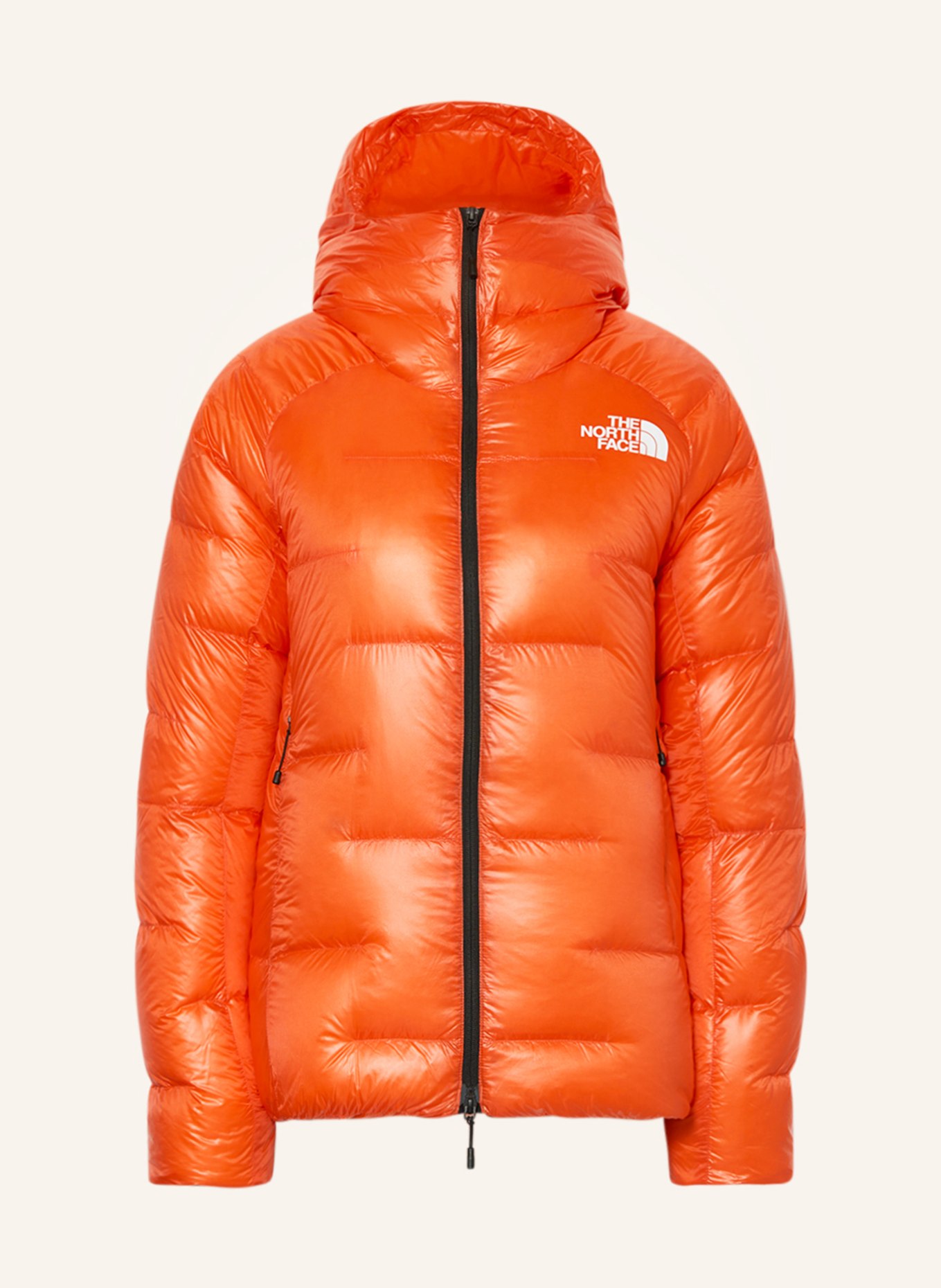 THE NORTH FACE PUMORI Lightweight orange SUMMIT down jacket in