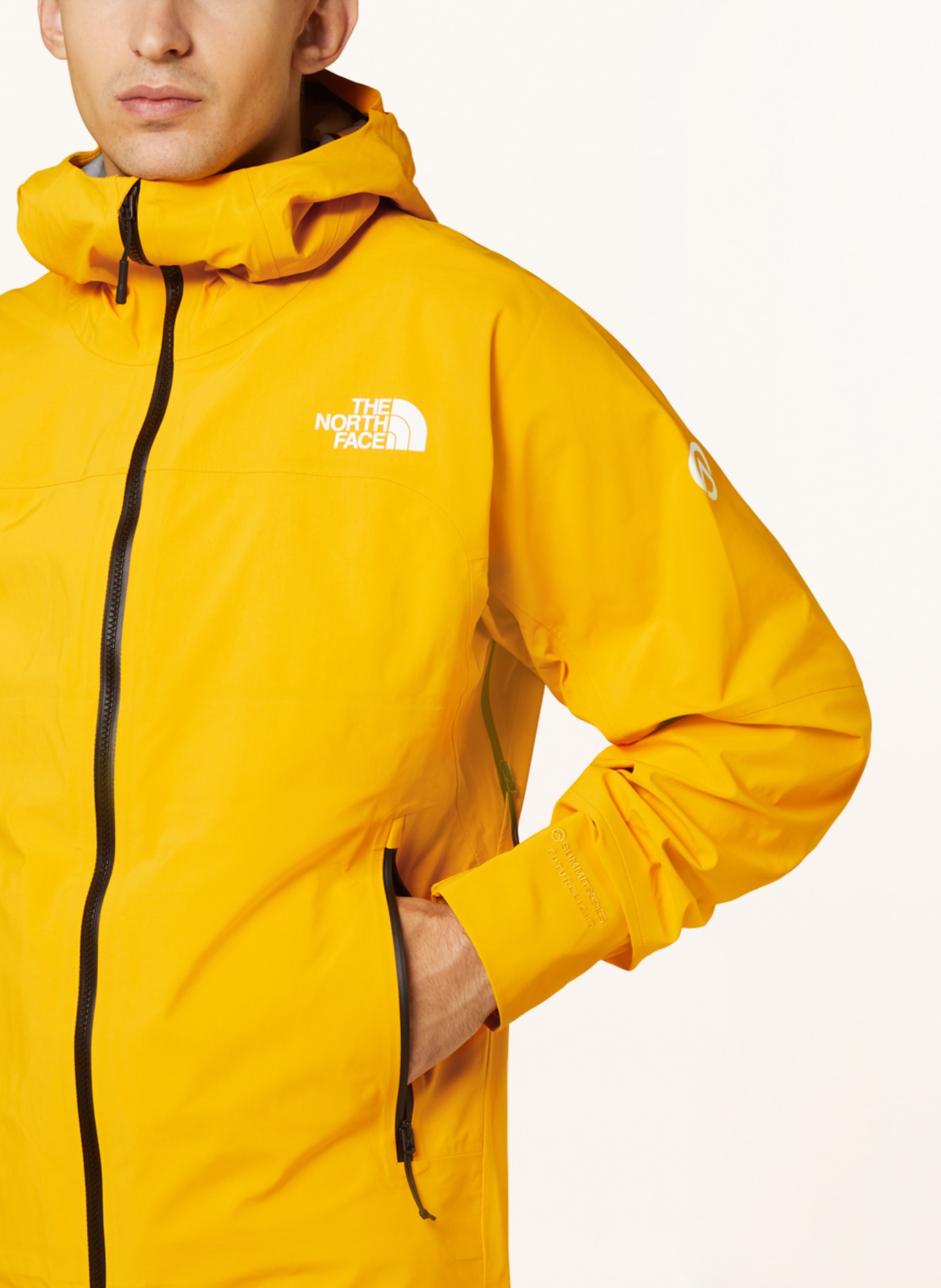 THE NORTH FACE Outdoor jacket SUMMIT CHAMLANG FUTURELIGHT in yellow