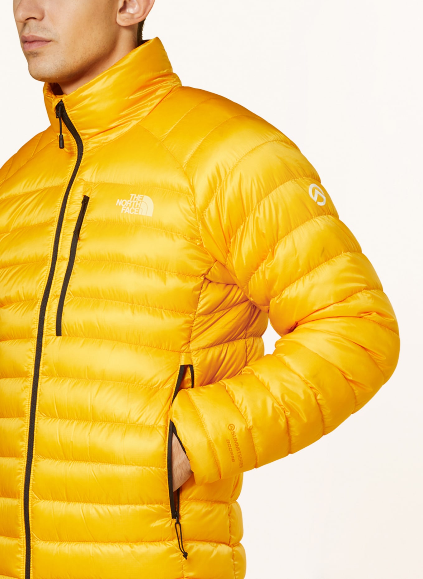 THE NORTH FACE Lightweight down jacket SUMMIT BREITHORN, Color: YELLOW (Image 4)