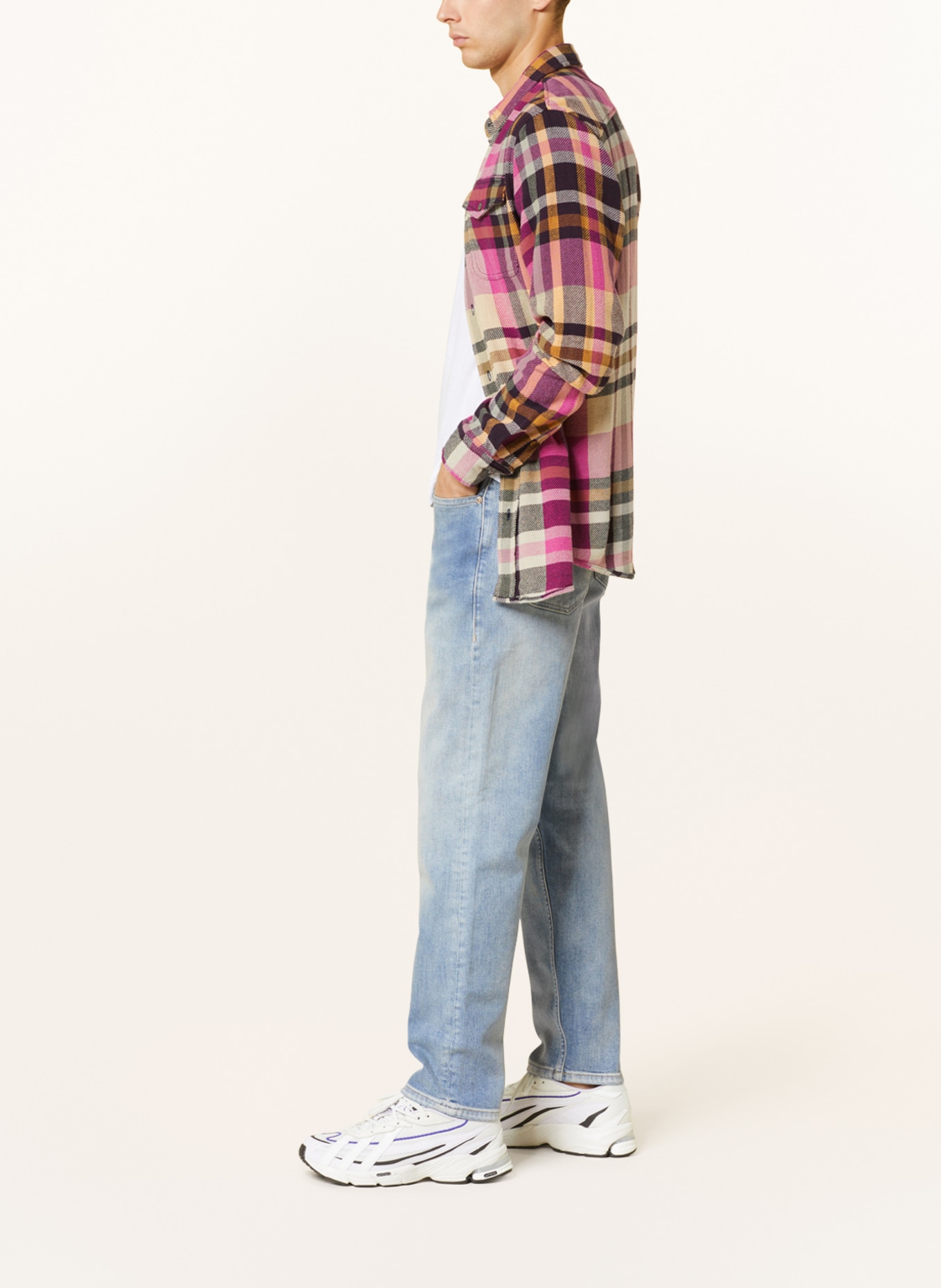 SCOTCH & SODA Jeans THE DROP regular tapered fit, Color: 3625 Aqua Blue (Image 4)