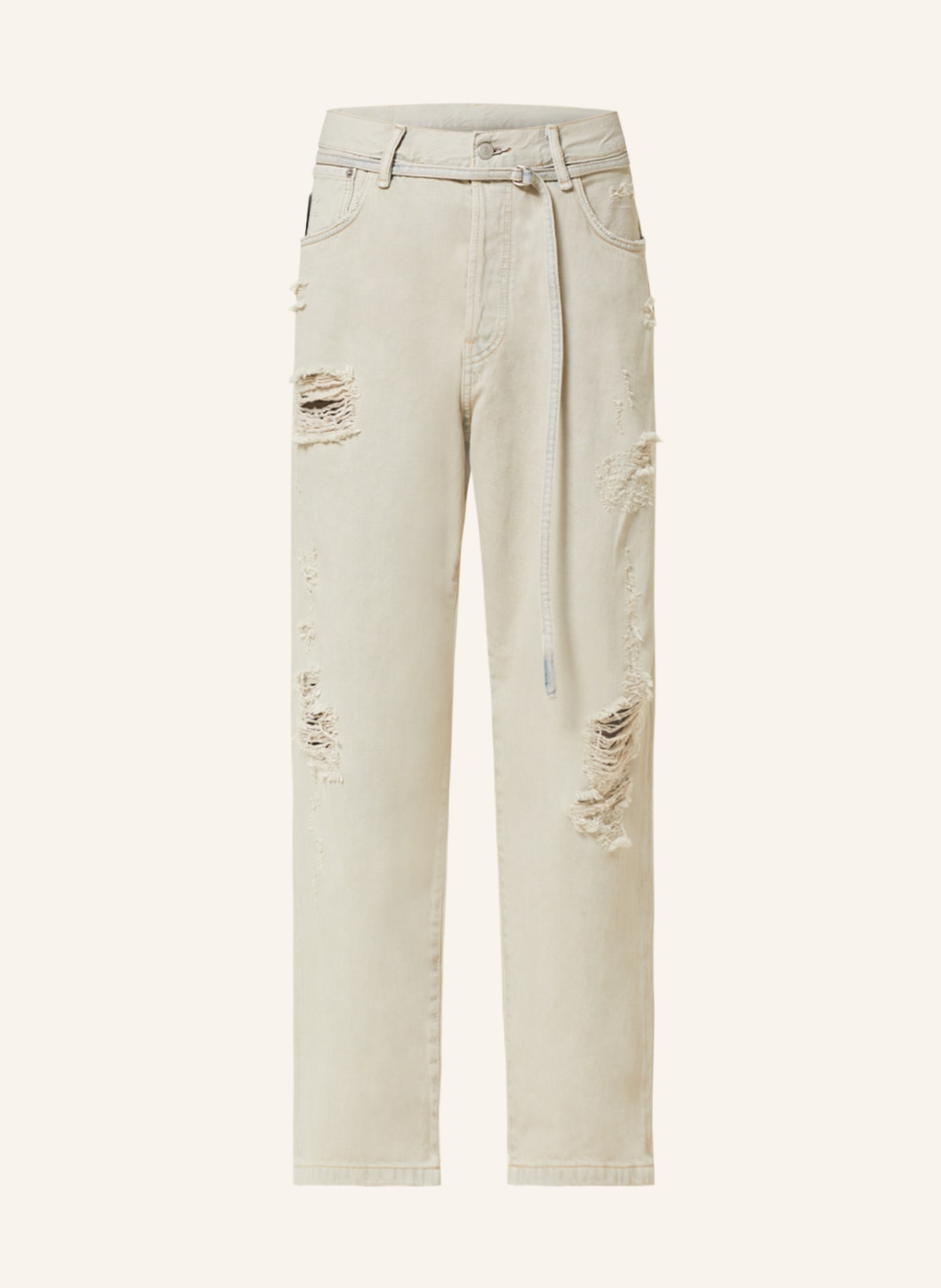 Acne Studios Destroyed jeans regular fit, Color: GREY/BEIGE (Image 1)