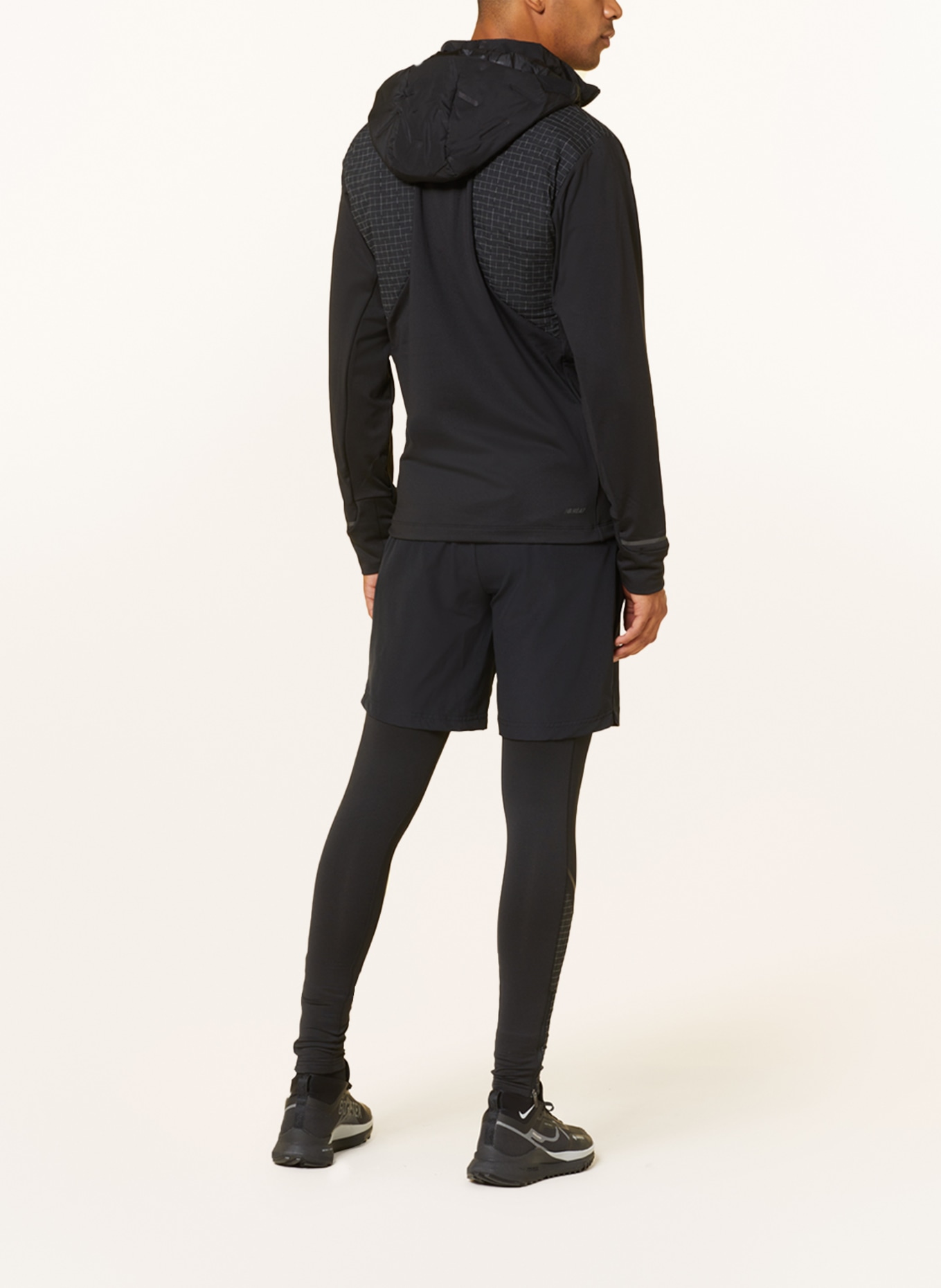 new balance Running jacket IMPACT RUN LUMINOUS HEAT, Color: BLACK/ WHITE (Image 3)