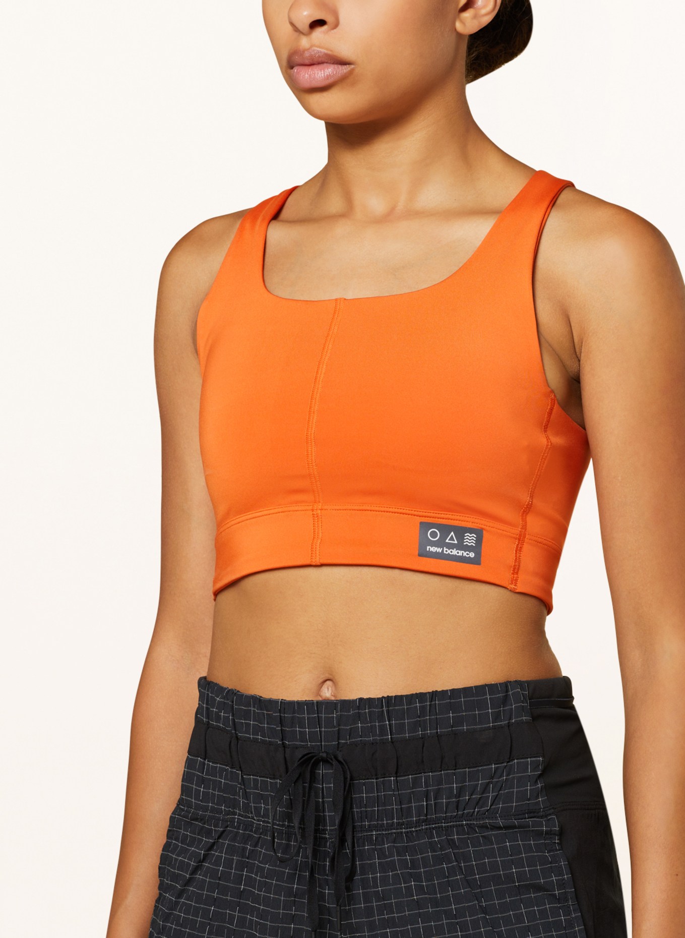 new balance Sports bra IMPACT RUN in orange