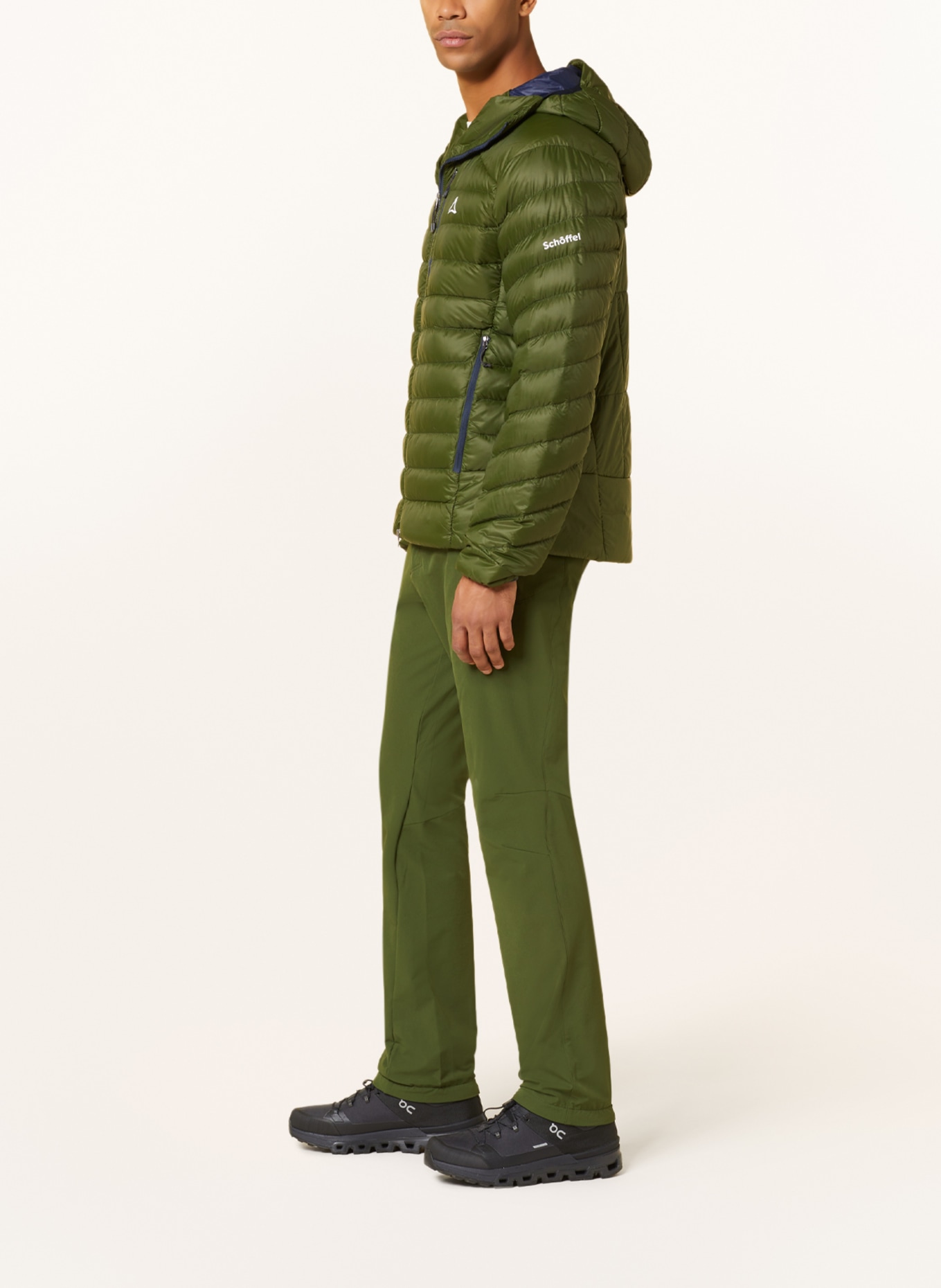 Schöffel Lightweight down jacket TSCHIERVAL, Color: OLIVE (Image 4)