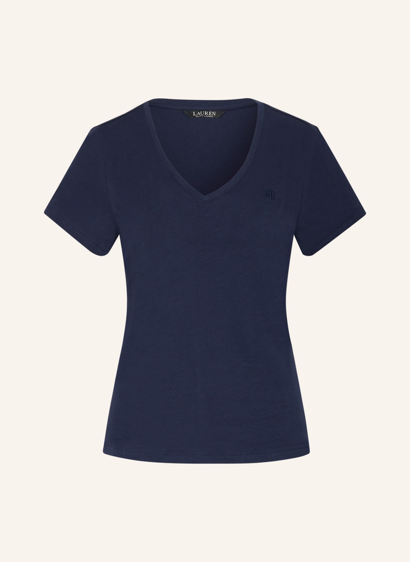 LAUREN RALPH LAUREN Schlafshirt, Farbe: DUNKELBLAU (Bild 1)