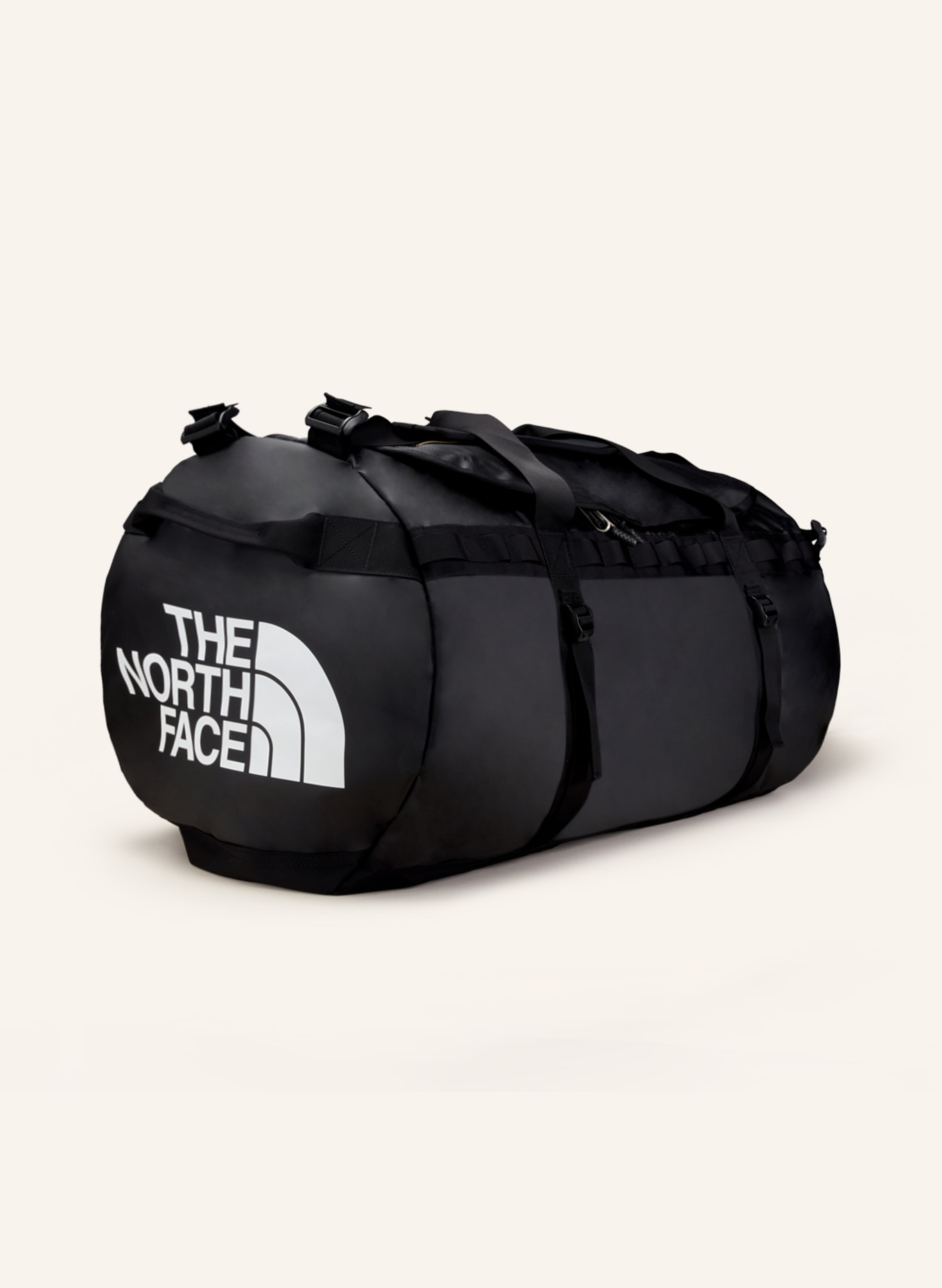 THE NORTH FACE Travel bag BASE CAMP DUFFEL XL 132 l, Color: BLACK/ WHITE (Image 1)