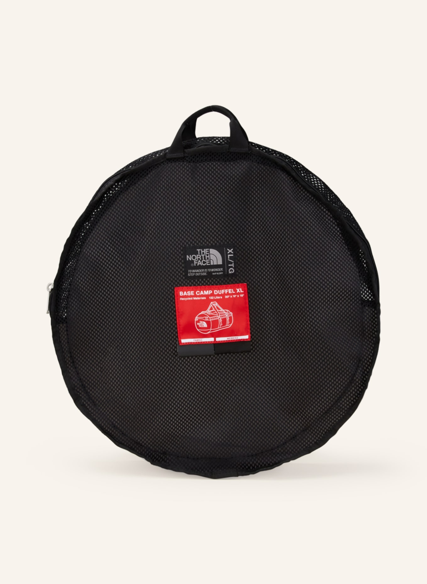 THE NORTH FACE Travel bag BASE CAMP DUFFEL XL 132 l, Color: BLACK/ WHITE (Image 3)