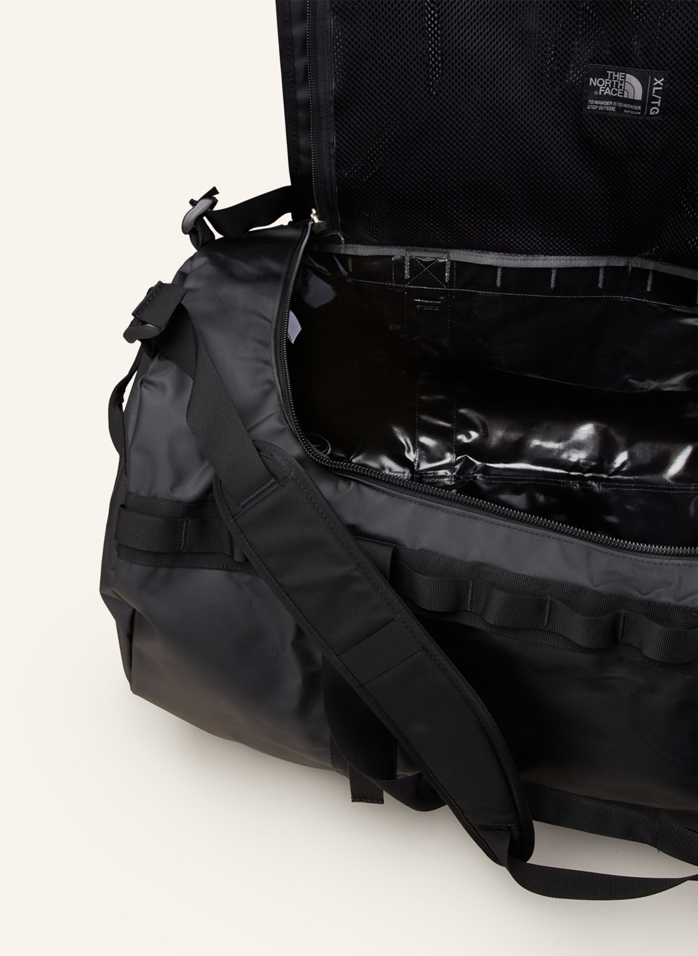 THE NORTH FACE Travel bag BASE CAMP DUFFEL XL 132 l, Color: BLACK/ WHITE (Image 4)