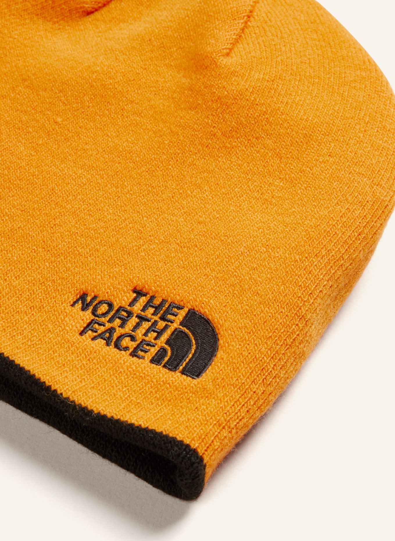 THE NORTH FACE Beanie TNF BANNER reversible, Color: BLACK/ DARK YELLOW (Image 4)