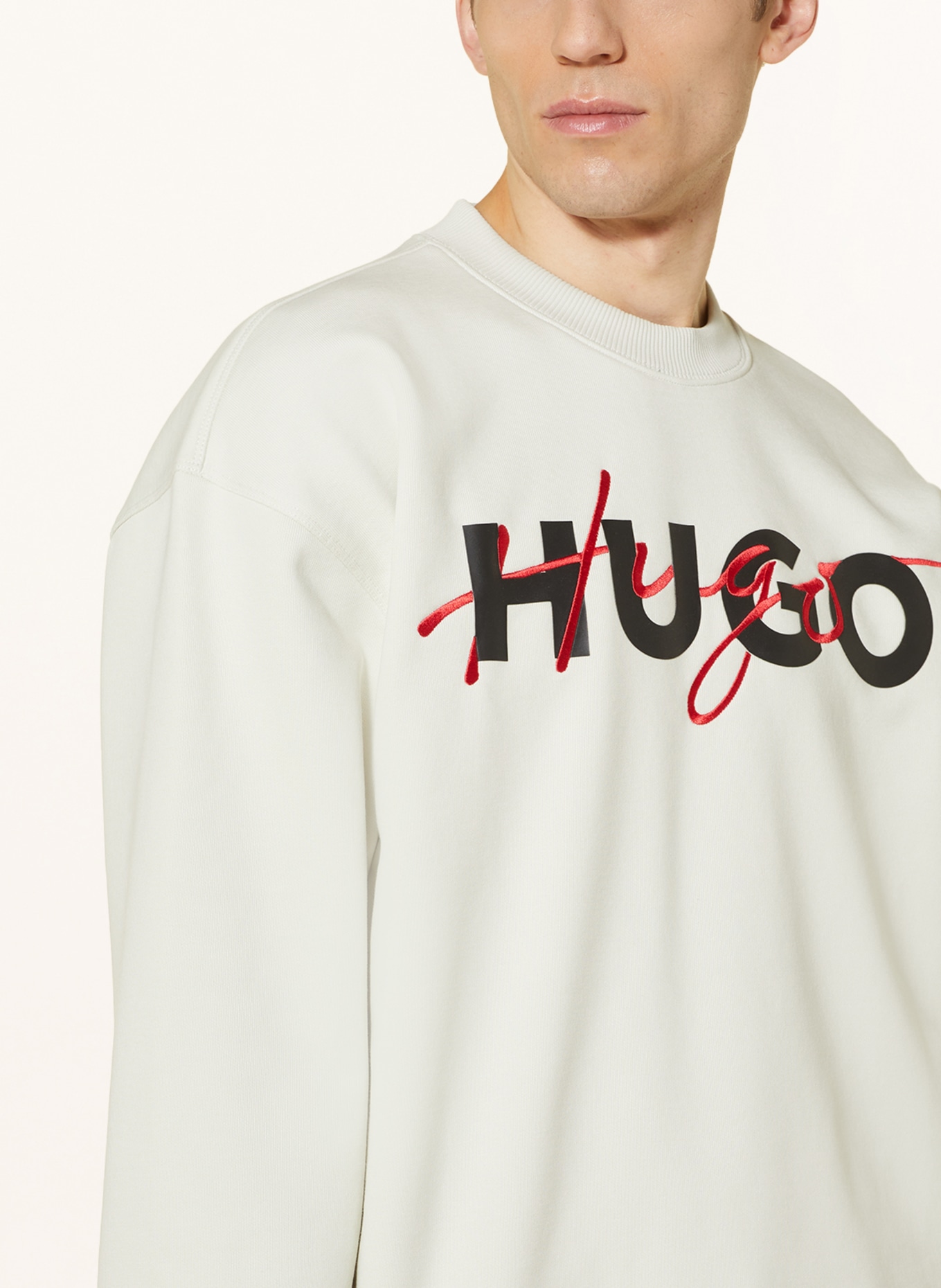 HUGO Sweatshirt DROYKO, Farbe: HELLGRÜN (Bild 4)