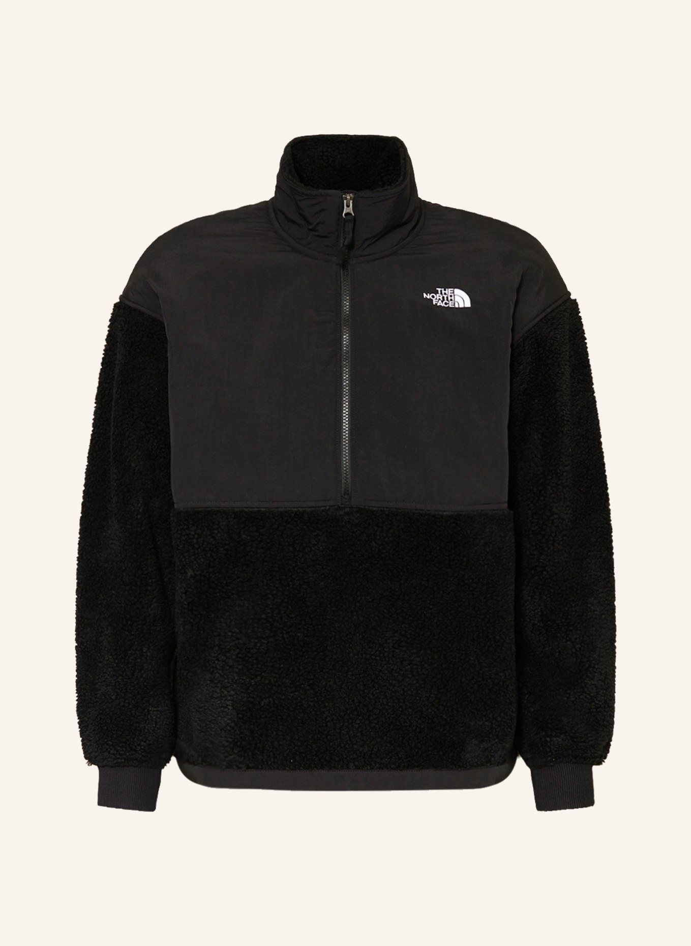 Half zip cheap north face jacket